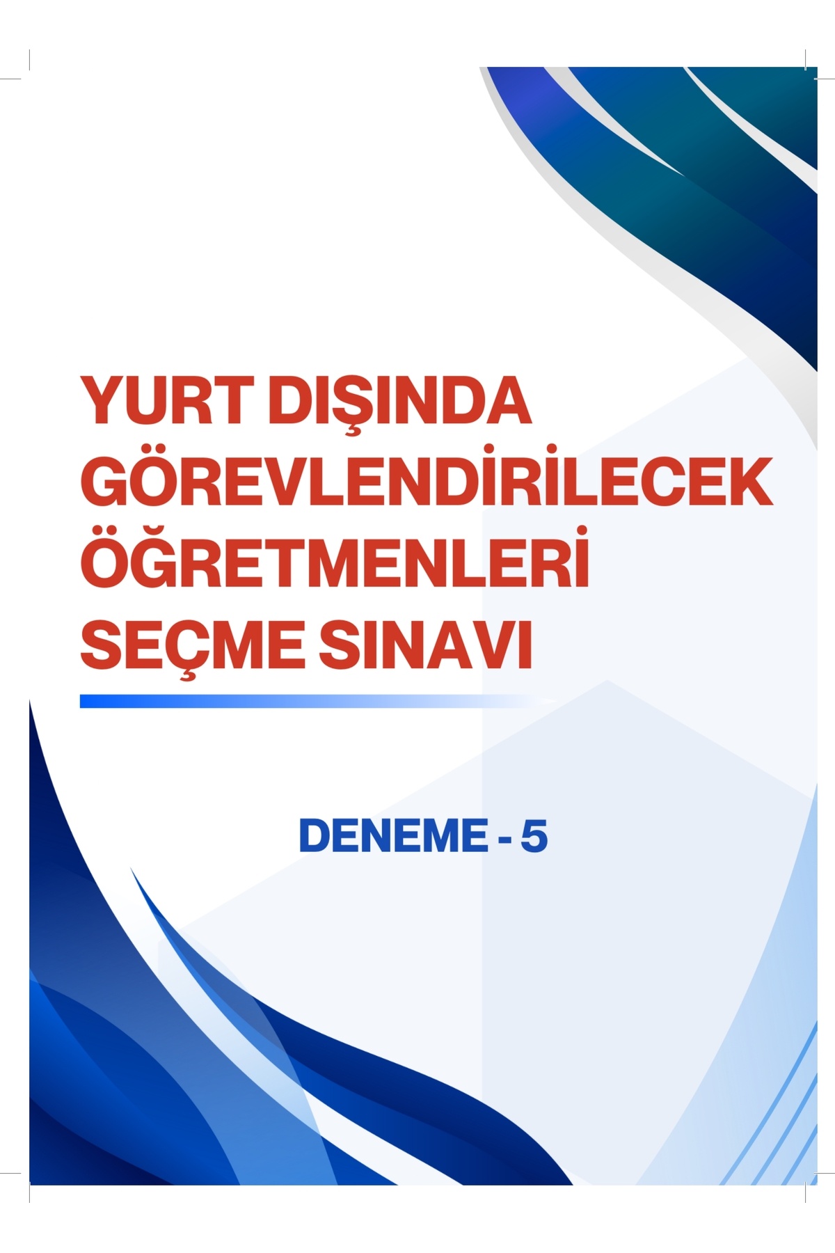 İcra Müdürlüğü Akademisi 2026 Meb Yurt Dışı Öğretmenlik Sınavı 10'lu Deneme Tamamı Çözümlü fotoğrafı 6 (önizleme)
