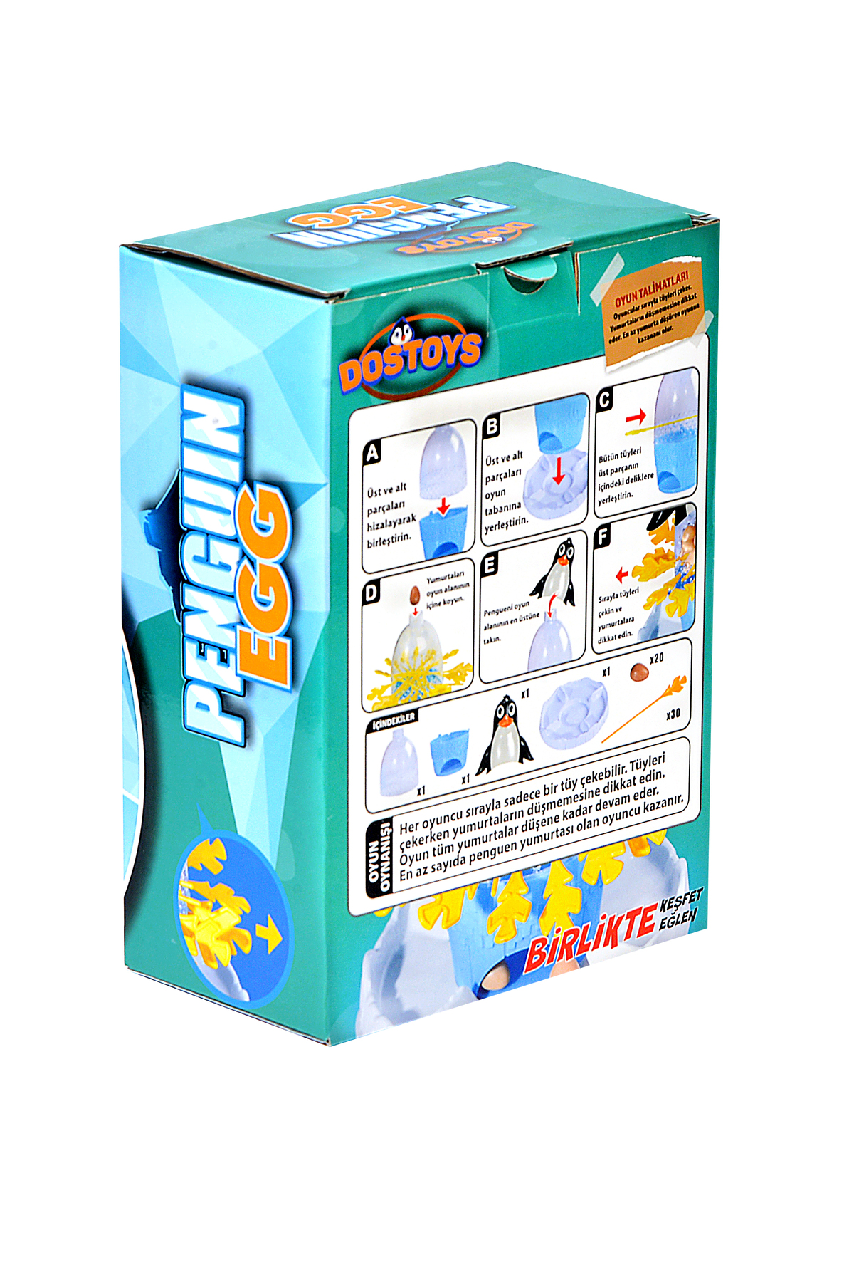 DOSTOYS Penguen Egg Kutu Oyunu Çocuklar için Masa Oyunu - Fiyatı