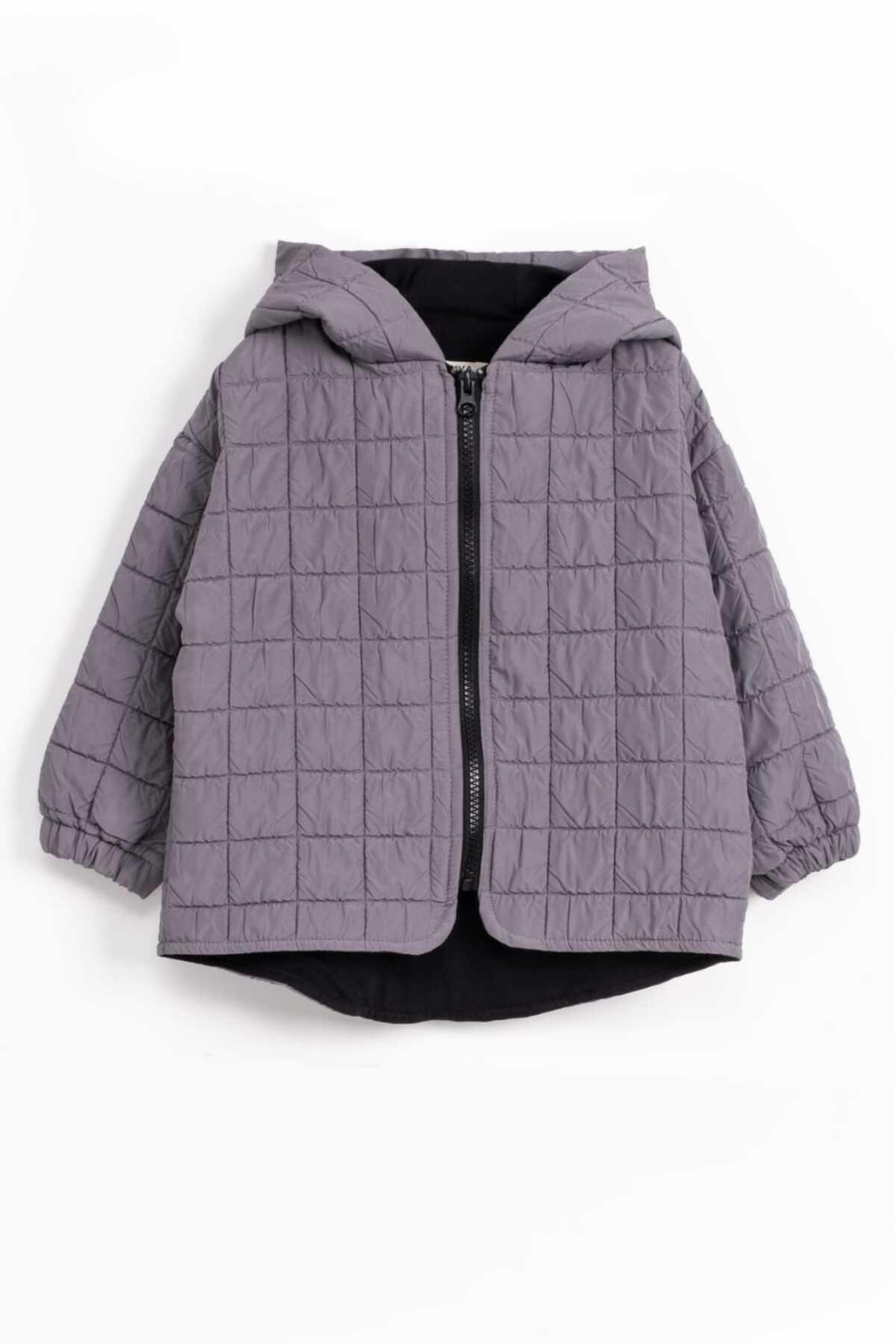  کاپشن بچه‌گانه، کاپشن/بارانی آستردار ضد آب دخترانه و پسرانه