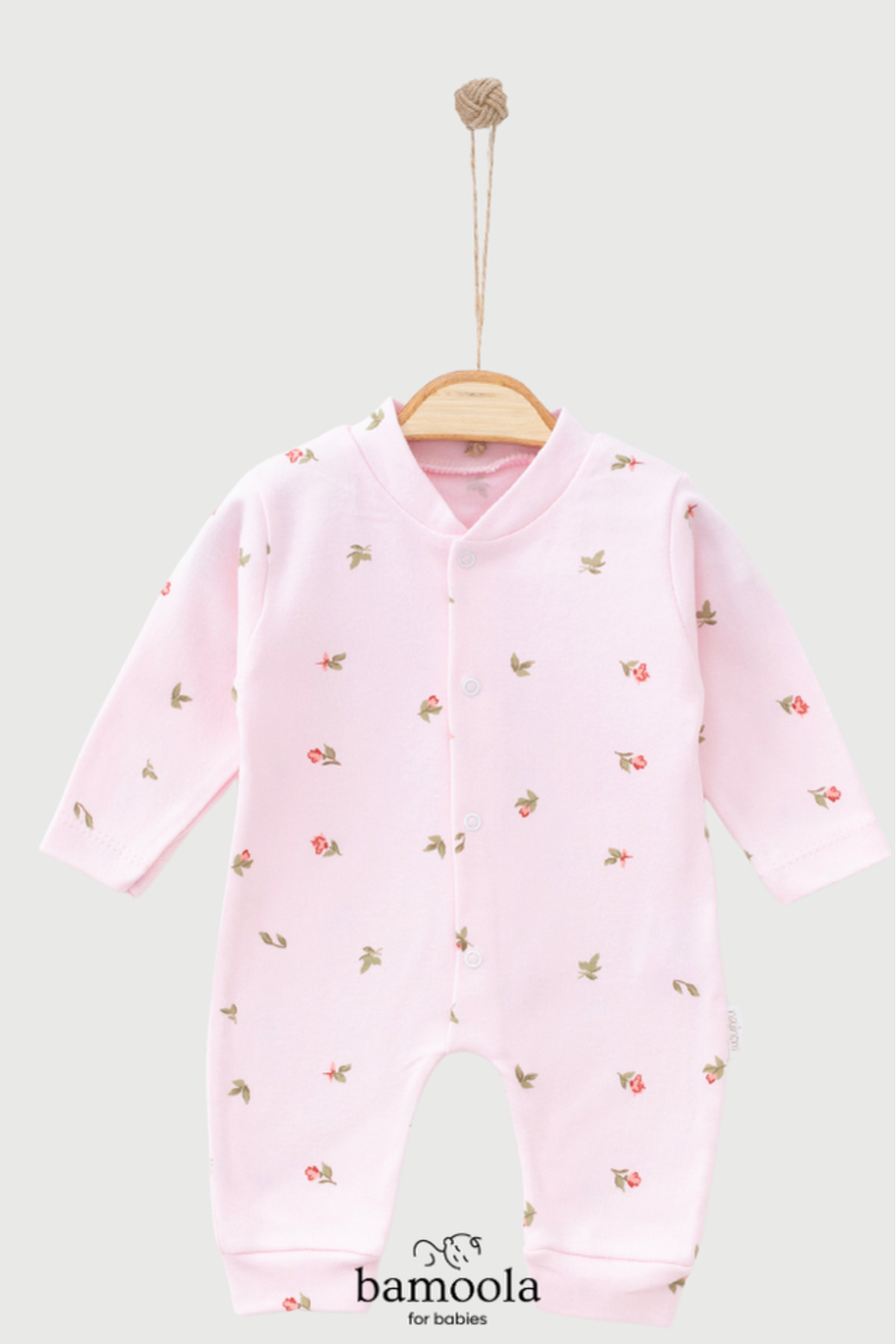 Bamoola %100 Pamuk Lale Desenli 3'lü Tulum fotoğrafı 4 (önizleme)