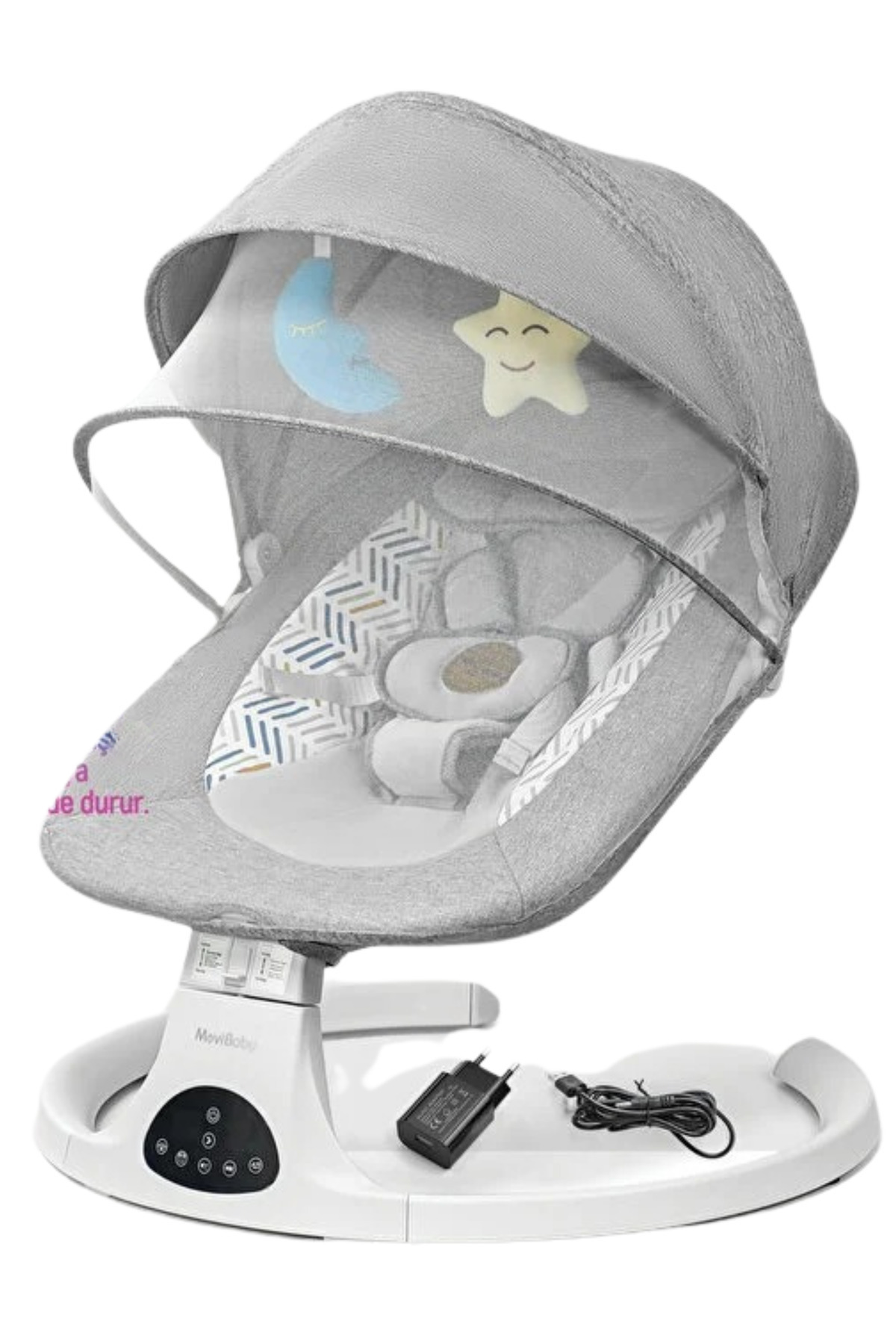 4 Baby Efsane 5'li Set Travel Bebek Arabası Puset Elektrikli Ana Kucağı Beşik Termal Çanta Hediyeli fotoğrafı 6 (önizleme)