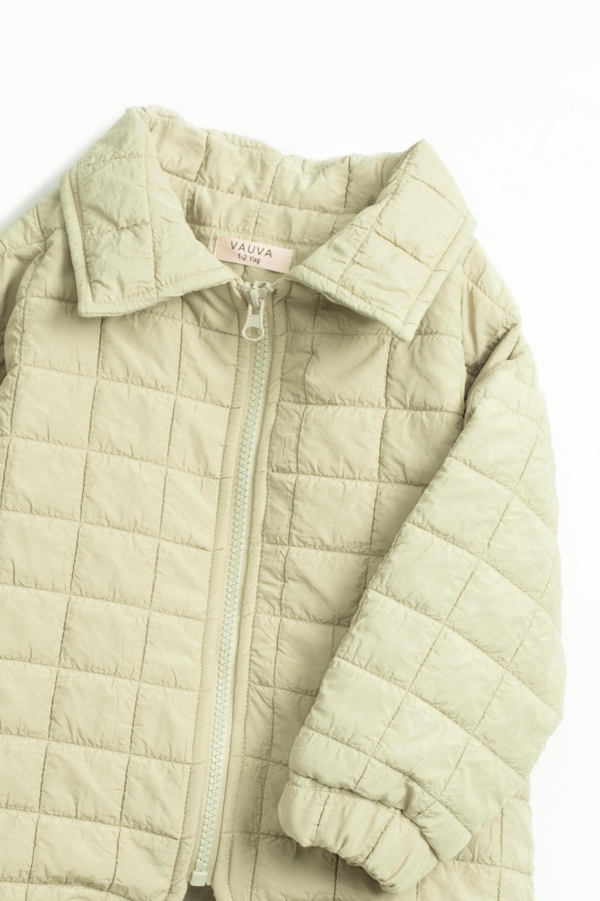 Vauva Çocuk Kışlık Mont Yumuşak Astar, Rüzgar Geçirmez, Rahat Kalıp fotoğrafı 2 (önizleme)