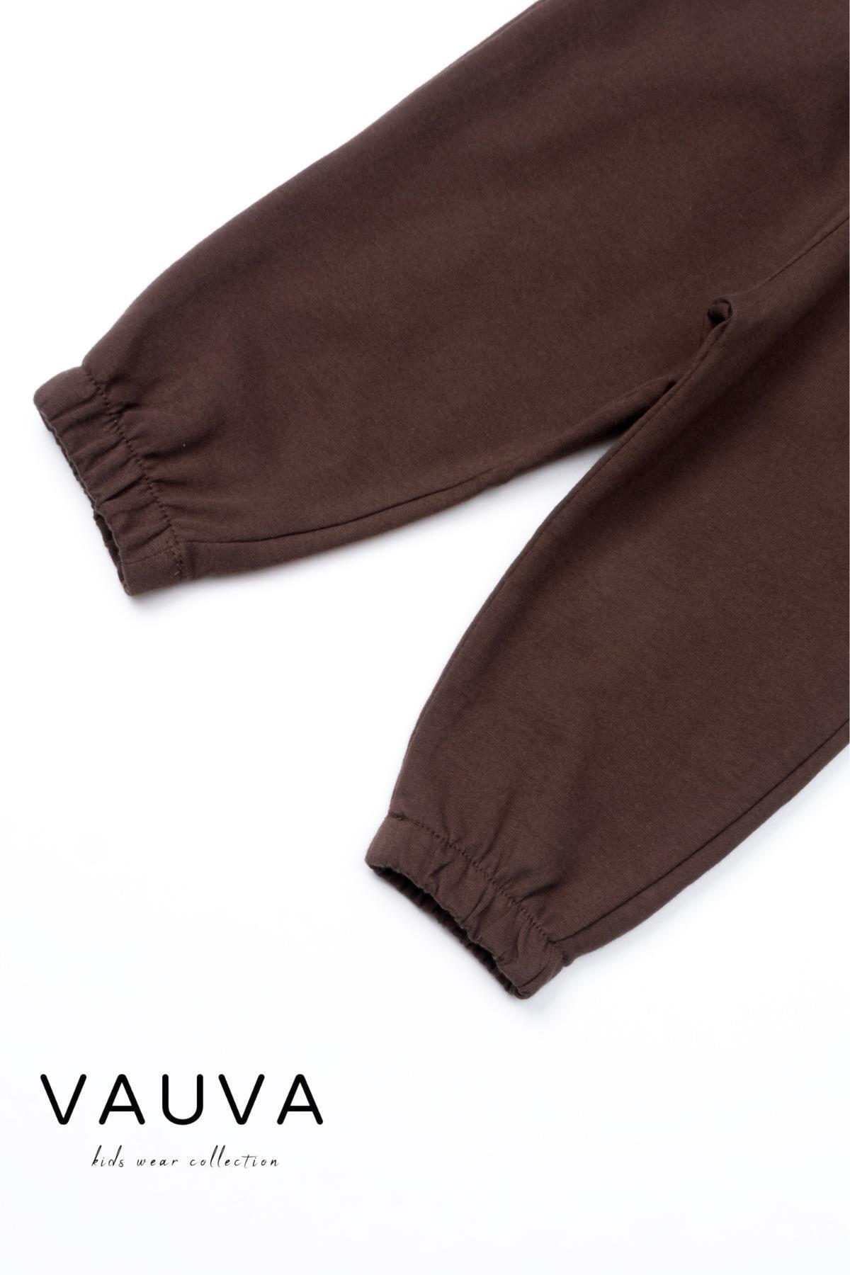 Vauva Çocuk Takım Kız Erkek Bebek Çocuk Uzun Kollu Çizgili Mevsimlik Takım fotoğrafı 5 (önizleme)