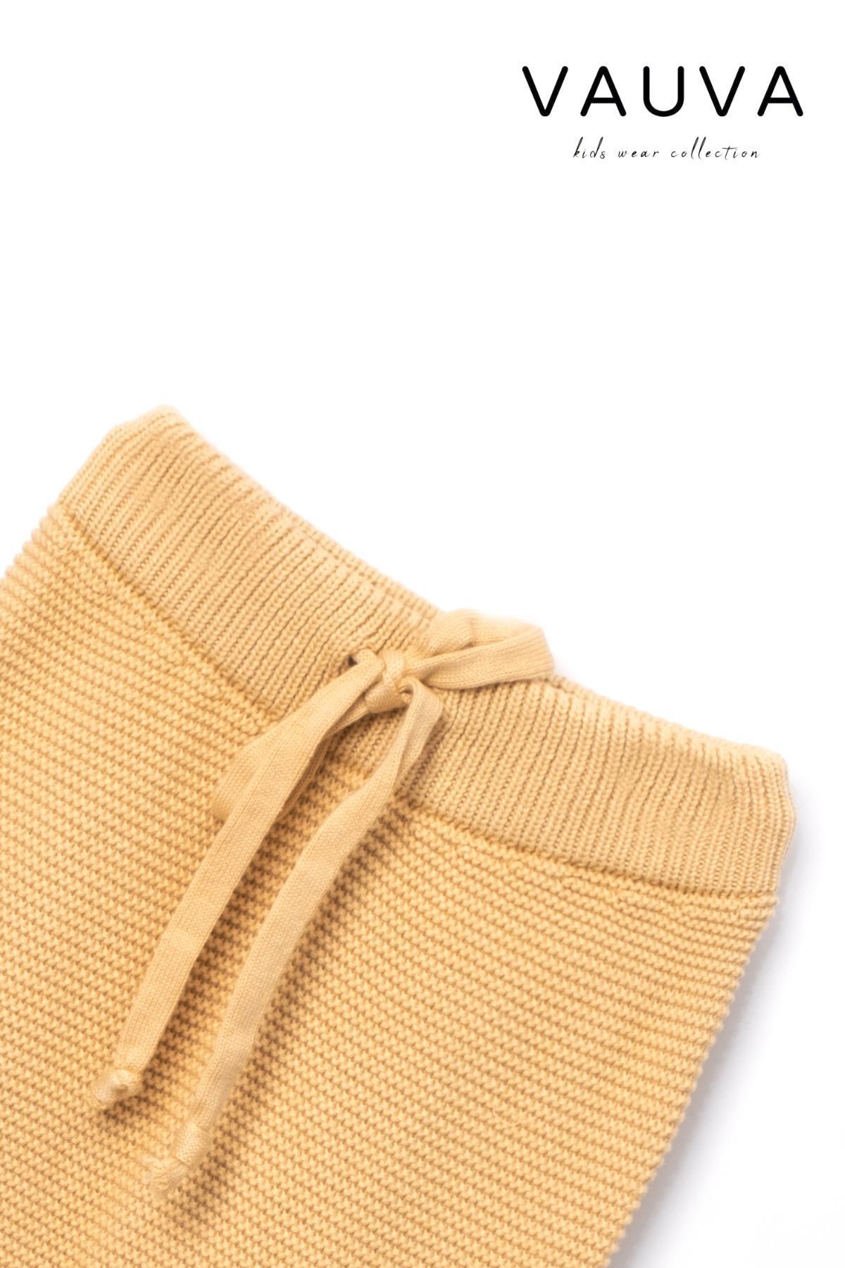 Vauva Kız Erkek Bebek Çocuk Triko İkili Takım Mevsimlik Uzun Kollu Örme Takım fotoğrafı 5 (önizleme)