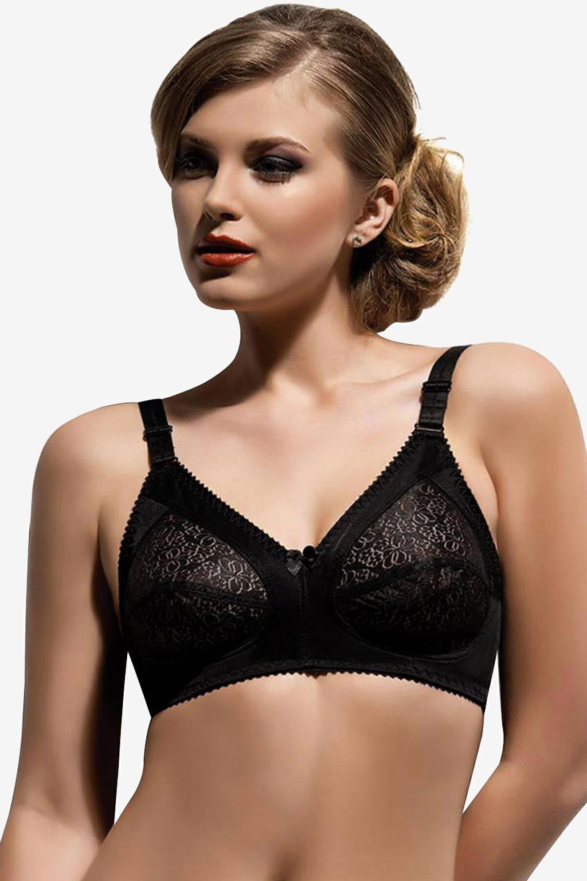 AYYILDIZ 777 Siyah Toparlayıcı Sütyen