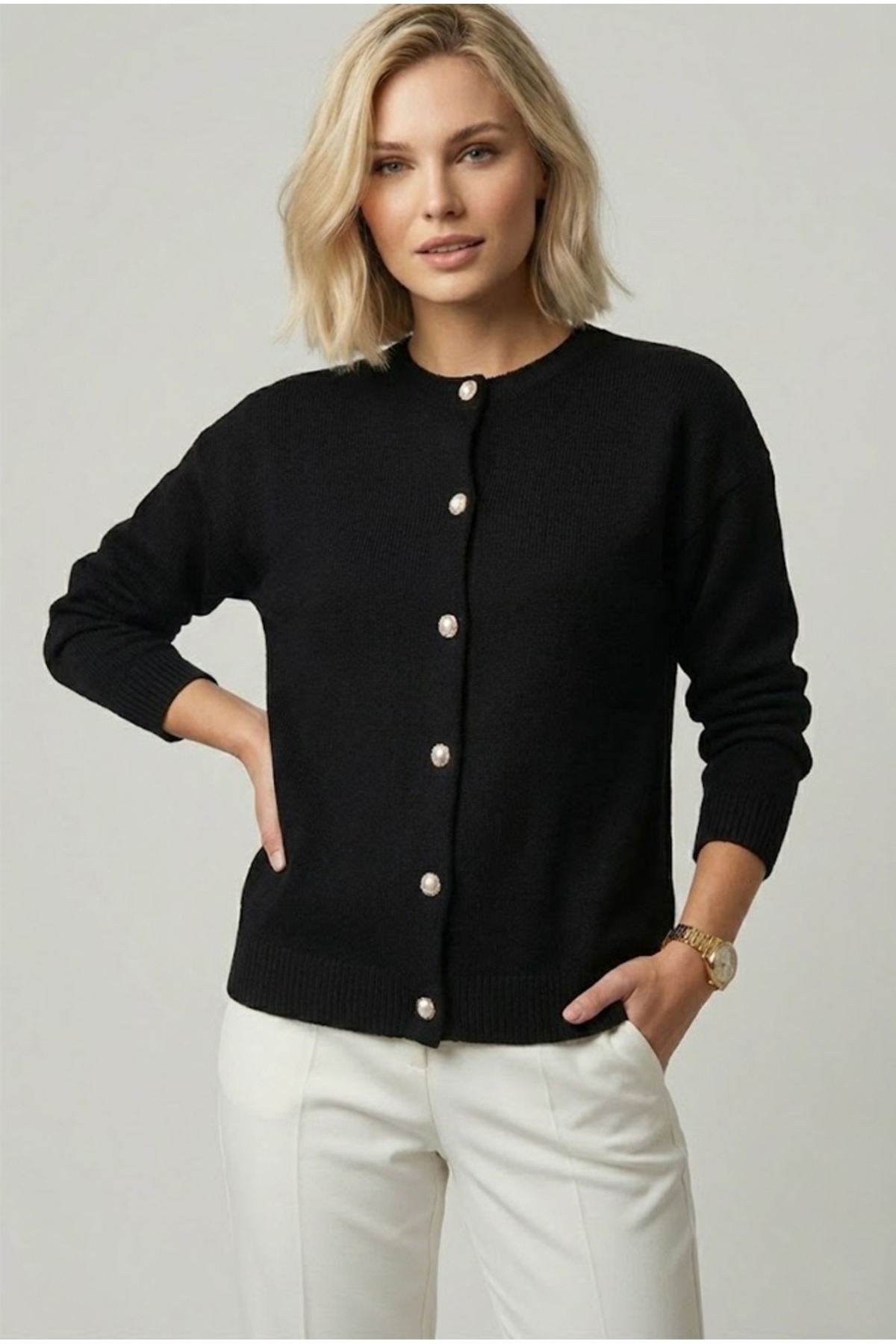 Modayase  Kadın Triko Hırka