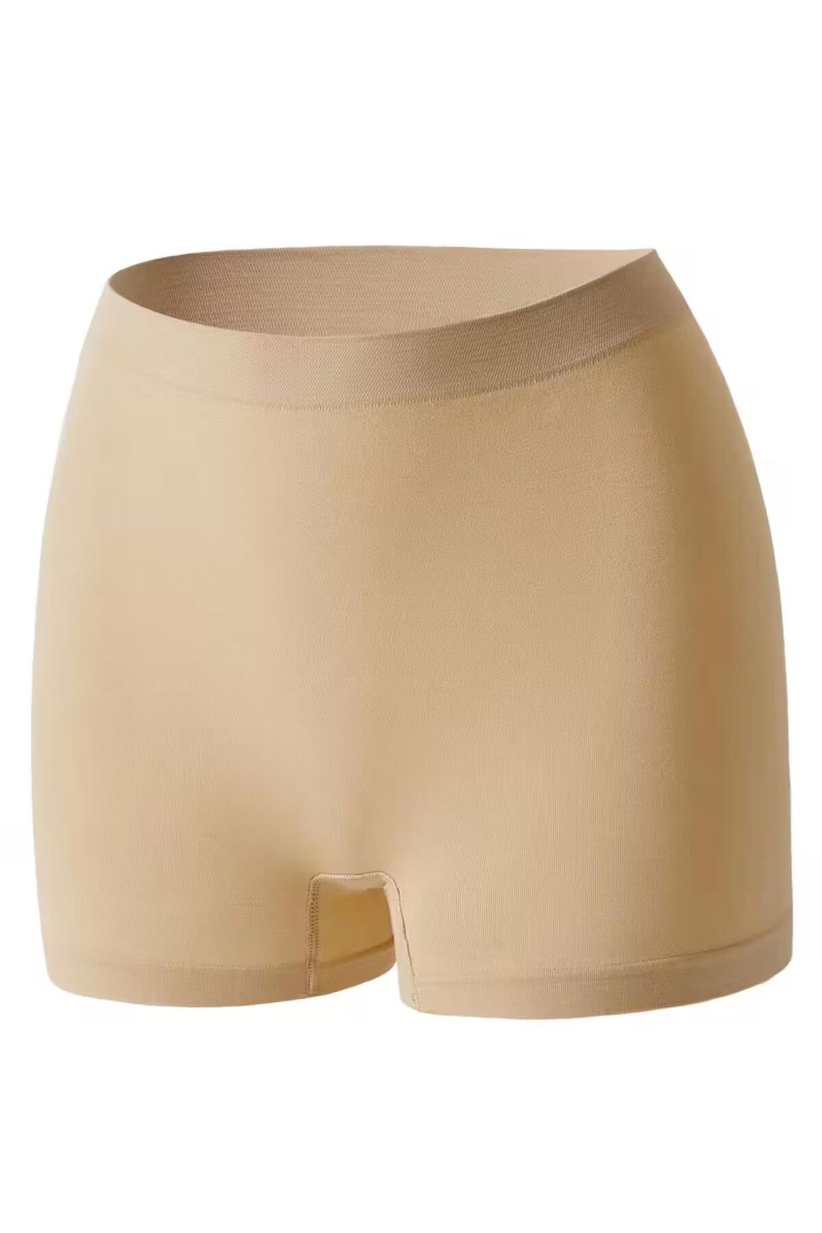 S&W SWEET WOMEN dikişsiz iz yapmayan yumuşak dokulu boxer (TEN RENGİ)