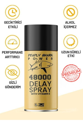 BİG POWER Erkekler İçin Geliştirilmiş Géciktirici Sprey Ekstra Etkili Premıum...