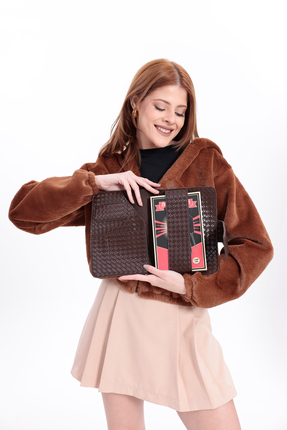 Bydisha Crossband Siyah Kitap Çantası