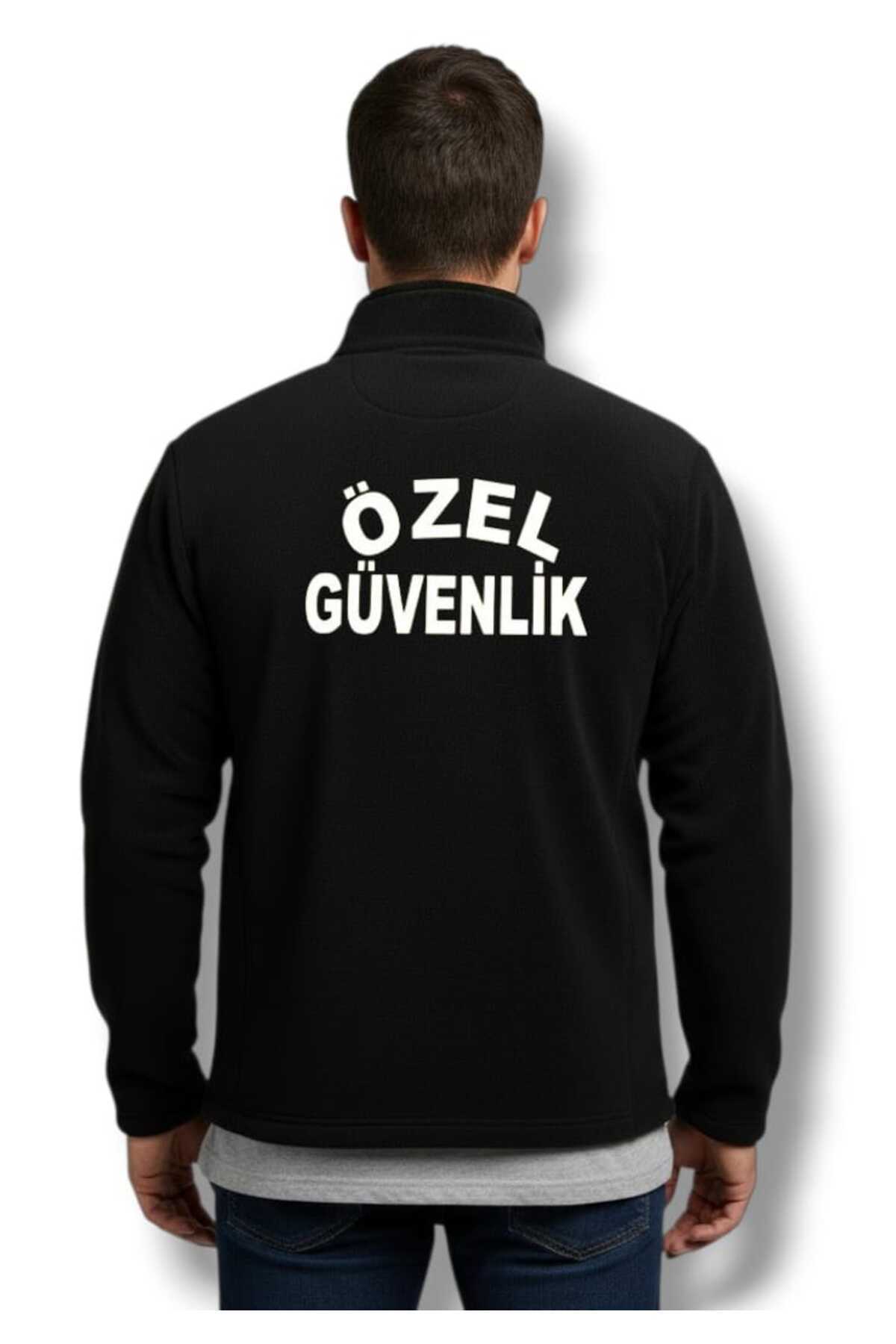 MODANKA Özel Güvenlik Poları Kalın A-kalite Polar Etek Ve Kol Ucu Reçme Dikişli 3 Cepli Kadın Erkek görsel 2