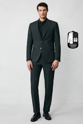 Kiğılı 4 Drop Relaxed Fit Rahat Kesim Mevsimlik Likralı Esnek Takım Elbise