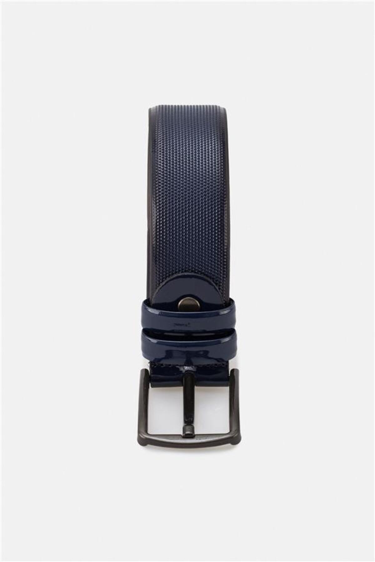 کمربند کلاسیک سرمه‌ای