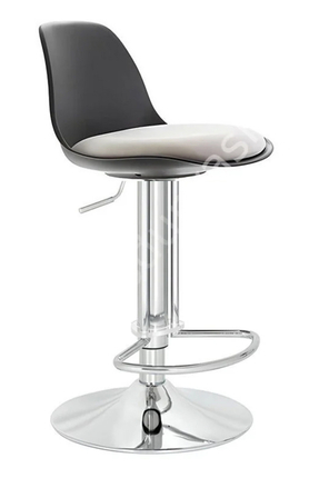 EVOFİSDUNYASİ Vegas Modern Tepsi Ayaklı Bar Sandalyesi