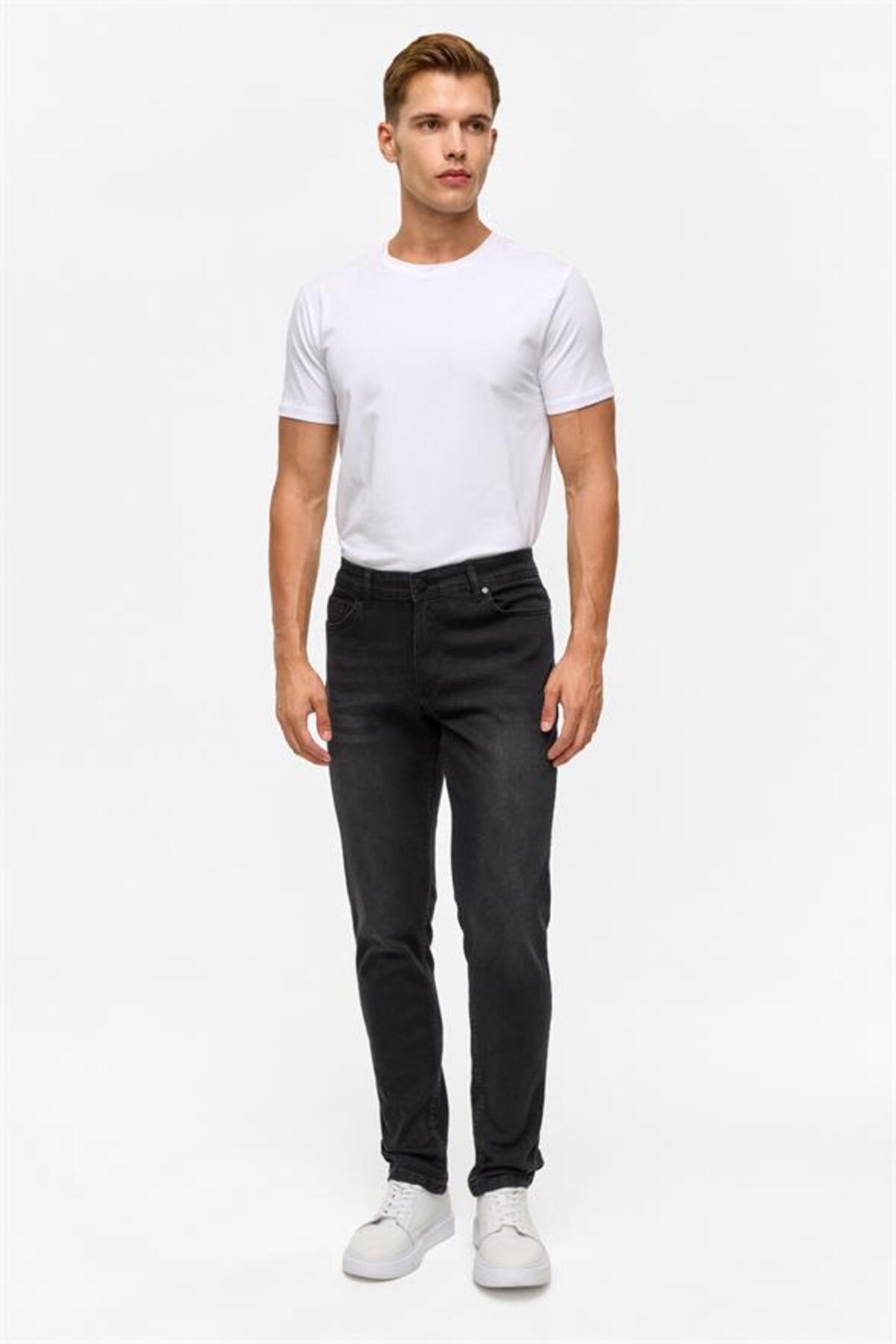 SÜVARİ  Siyah Denim Pantolon - Görsel 7