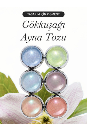 Nail Room İnc Tozu Gökkuşağı – Göz Alıcı Efekt - Kolay Uygulama Kalıcı Işıltı...