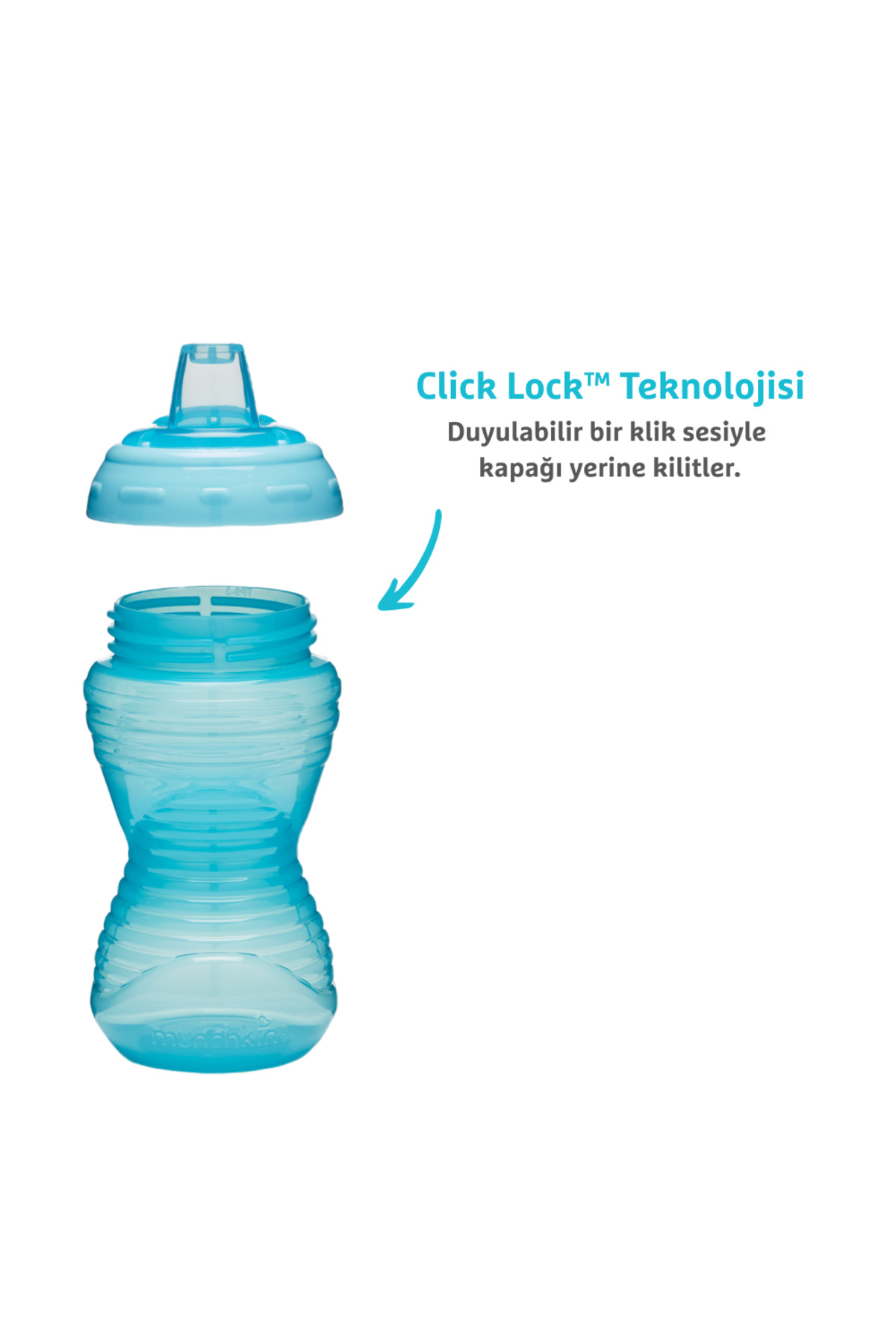 Munchkin Might Alıştırma Bardağı, 296ml,9ay+ 1 Adet,MAVİ fotoğrafı 2 (önizleme)