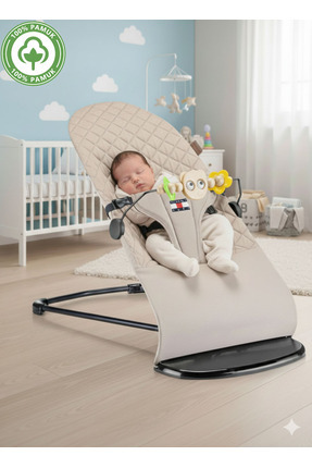 Tommybaby Millenium Cotton Bebekler Için Üç Kademeli Kolay Taşınabilir Sallan...