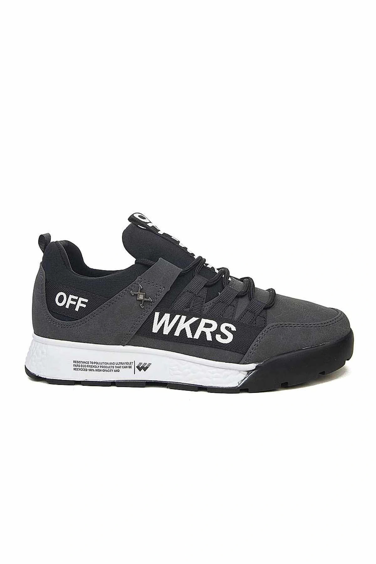 کفش ورزشی مردانه Waiter Grey Wkrs 2300 — خاکستری P1547S3591 — تصویر 2 از 2