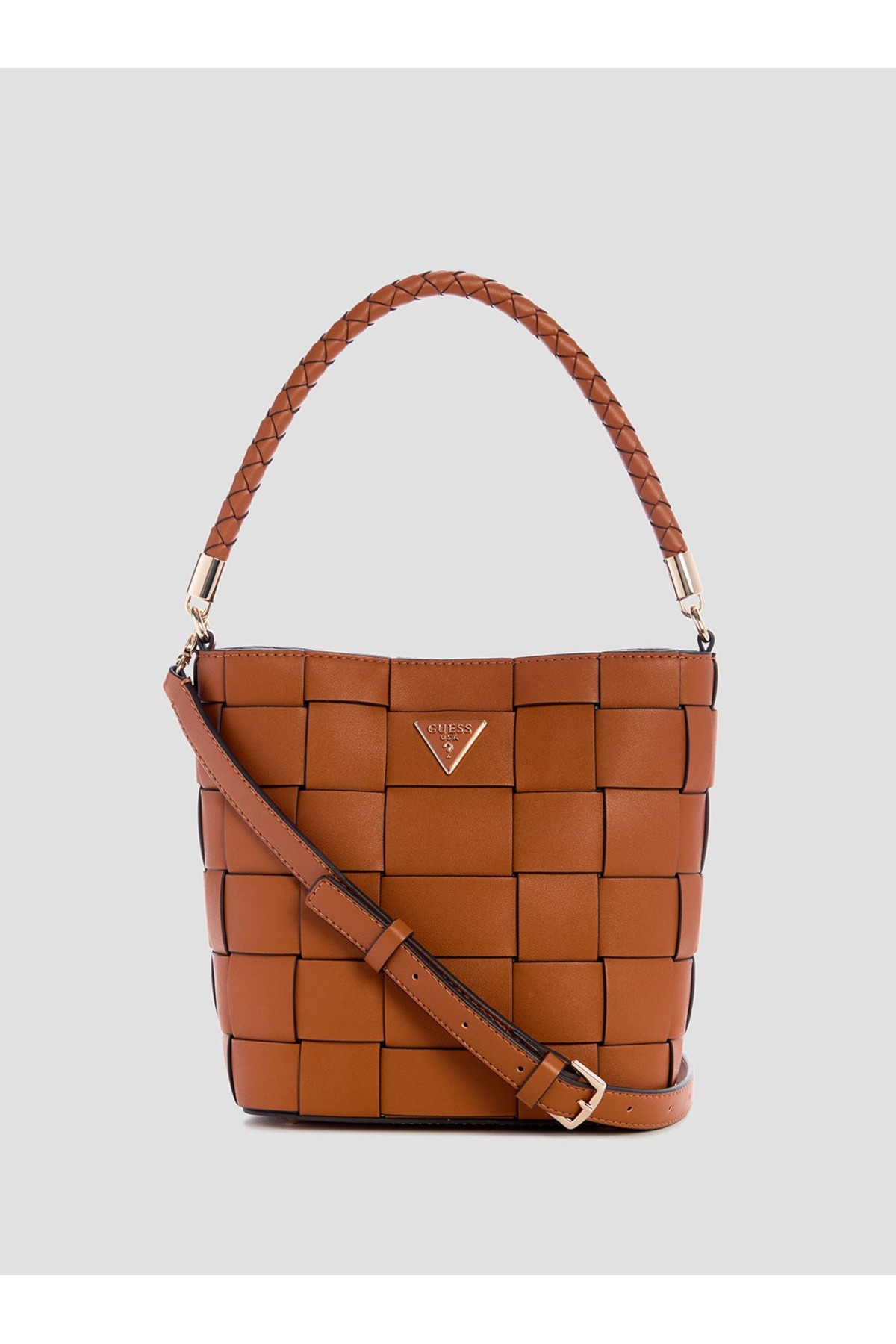 گس کیف دوشی زنانه WG966103-کاراملی