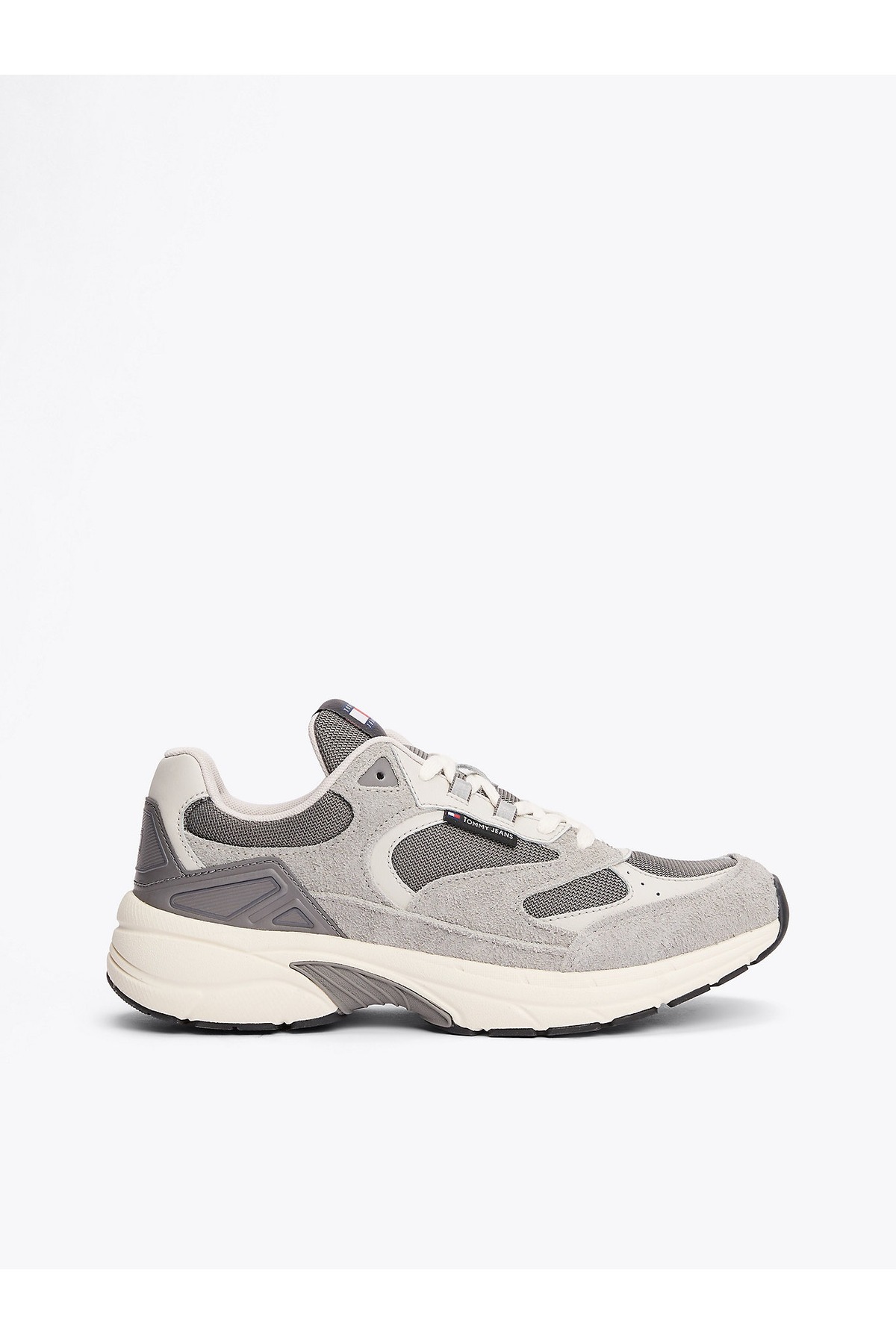 تامی هیلفیگر کفش کتانی مردانه خاکستری THE CONEY SUEDE