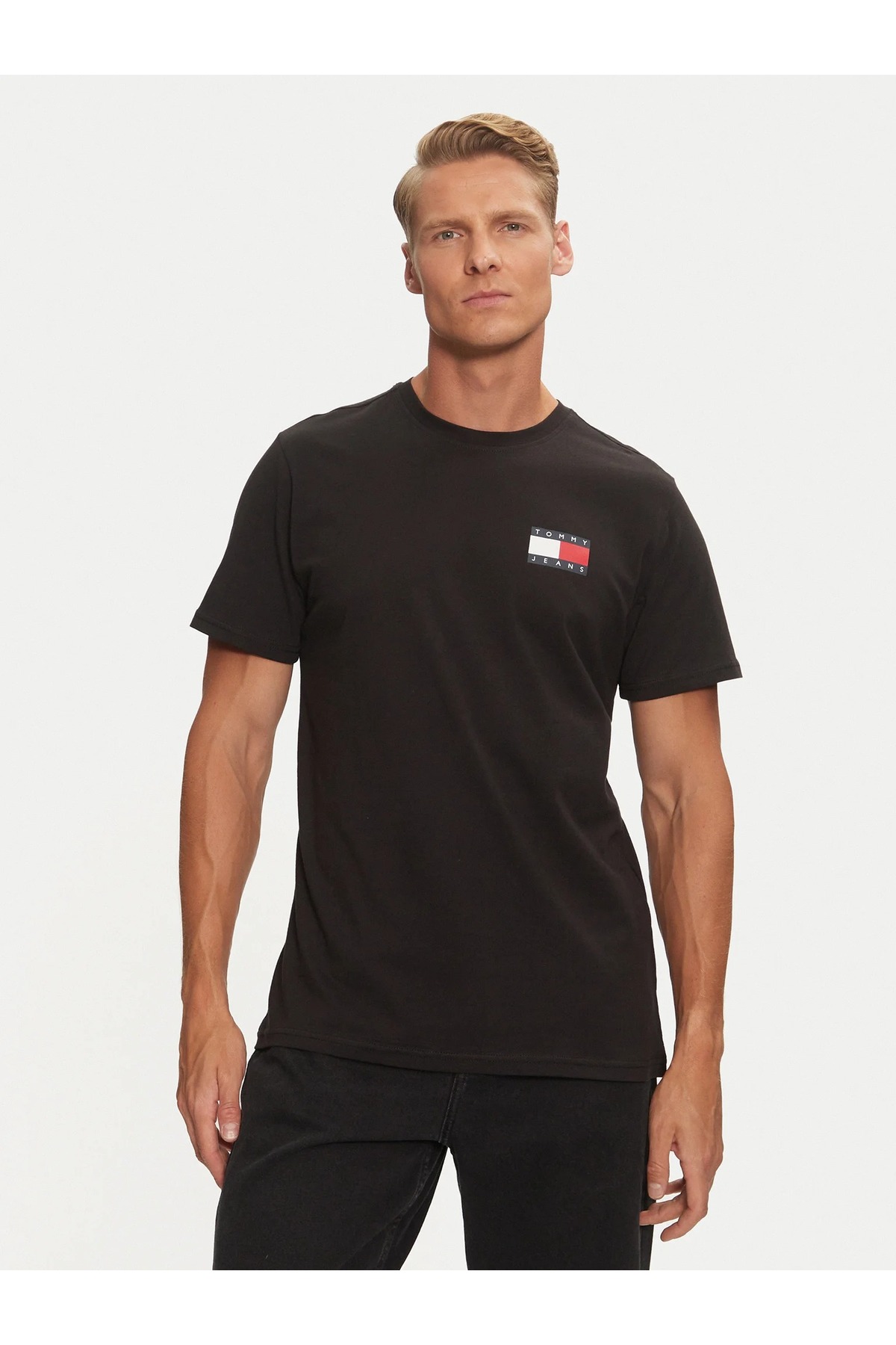 تامی هیلفیگر تی‌شرت مردانه DM0DM20740-BDS