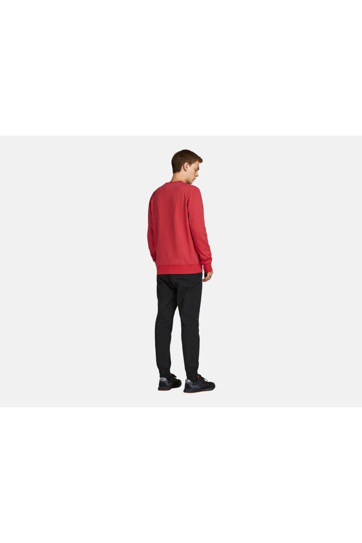 سویشرت مردانه راسته آستین بلند | جک اند جونز Jack & Jones 12198379-SAGE - تصویر 2