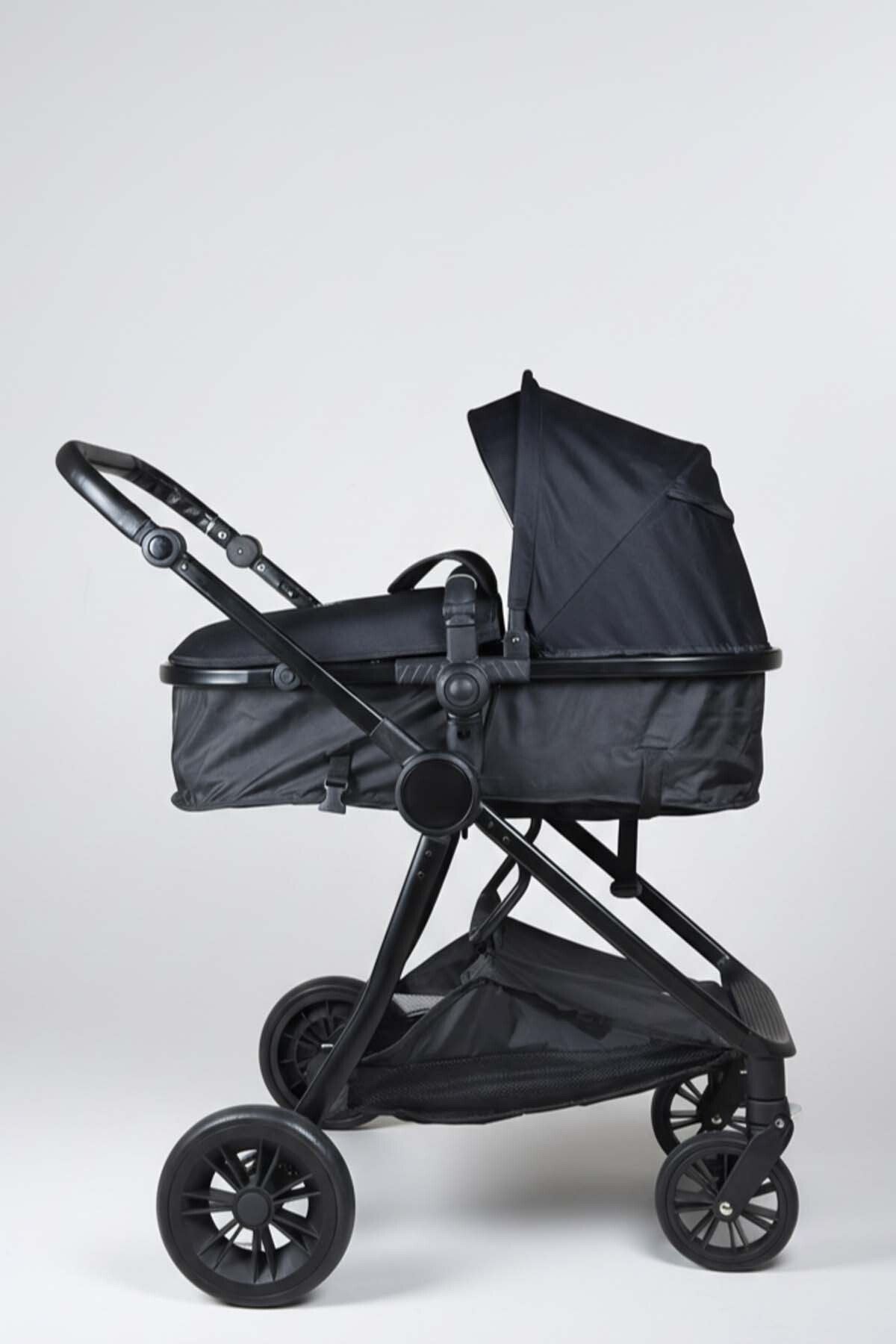 Baby Home 1010 Qool Travel Sistem Bebek Arabası | Çift Yönlü | Portbebe & Oto Koltuğu fotoğrafı 4 (önizleme)