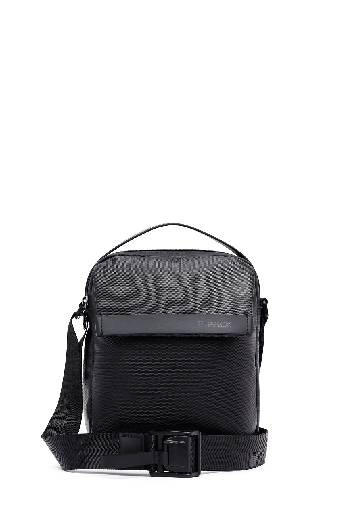 دریمود کیف دوشی مردانه مشکی D-Pack مدل 25SBD30296F