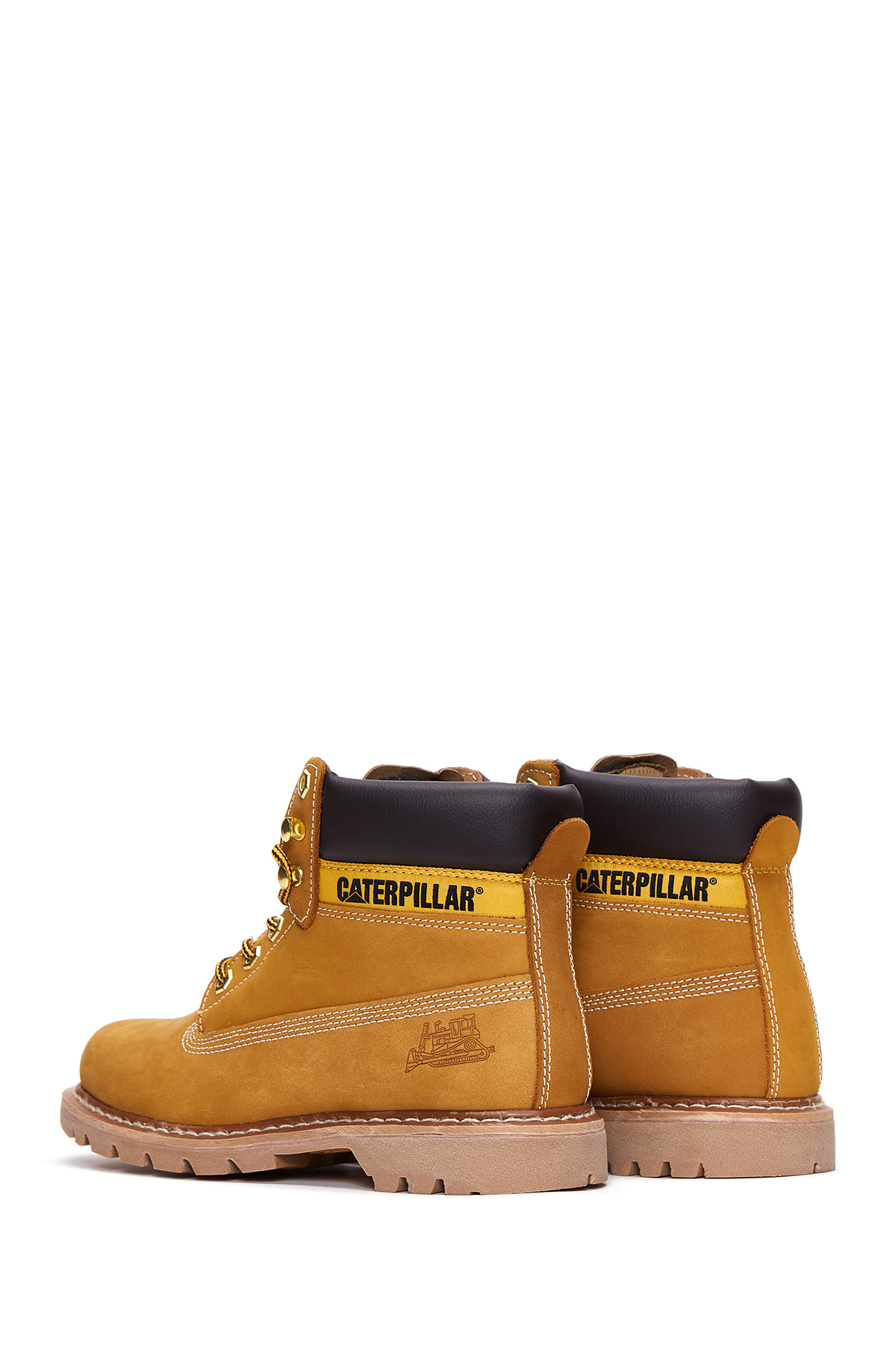 Caterpillar Erkek Hardal Colorado Nubuk Deri Bot 015M100031 görsel 6