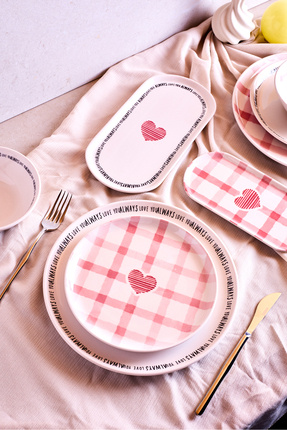 Perotti Hearts 8 Parça 2 Kişilik Yemek Takımı