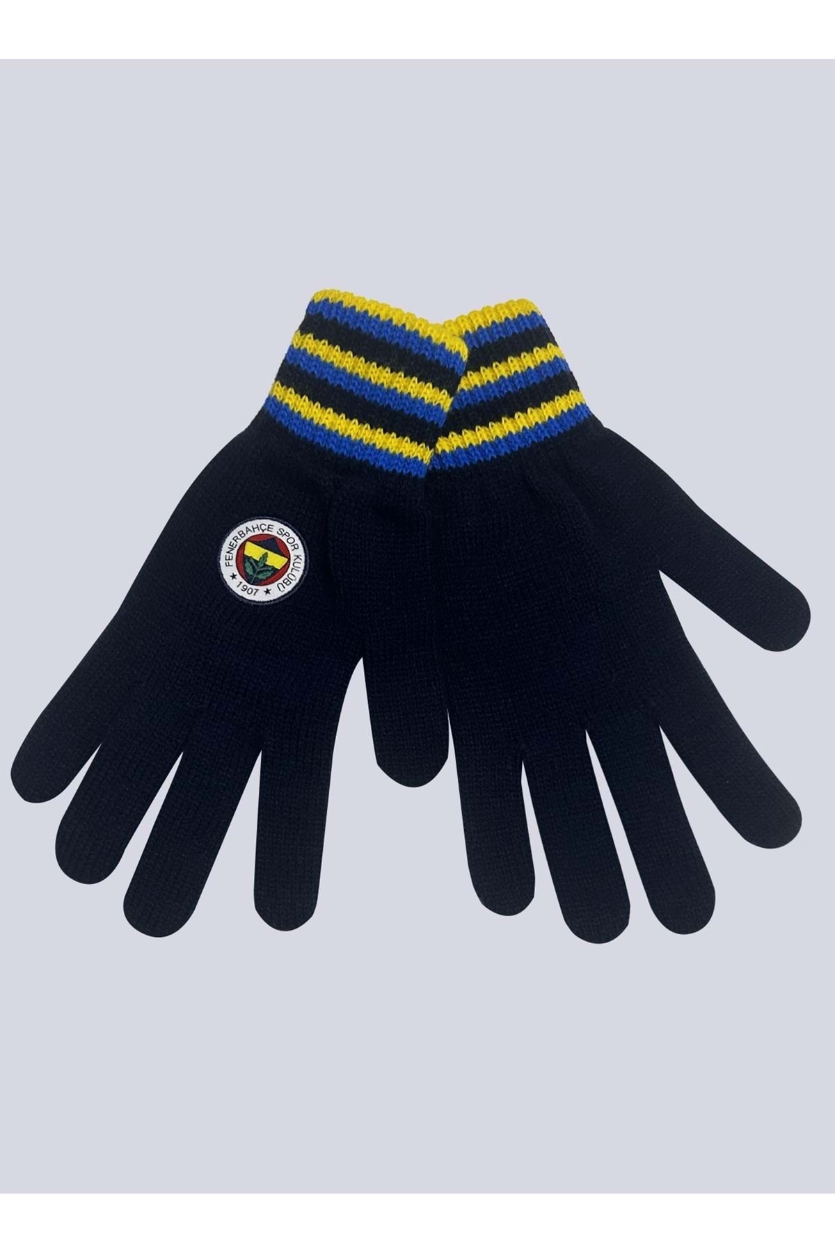 Fenerium Fenerbahçe S.K. 25/26 6 Renk Dokumalı Unisex Eldiven SARI