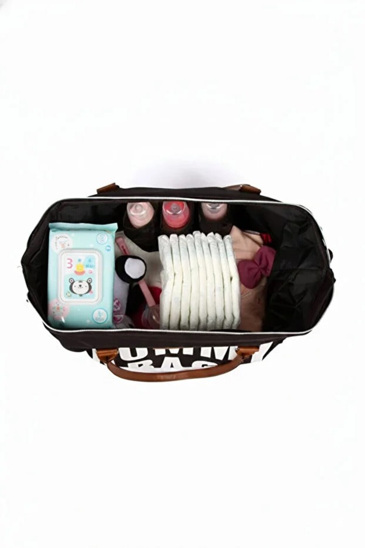 BuMeria 2'li Hastane Doğum Hamilelik Çantası, Anne Bebek Bakım Seti, MOMMY BAG fotoğrafı 3 (önizleme)
