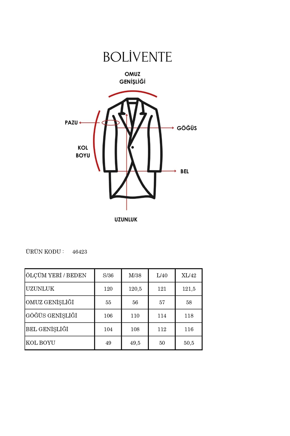 Bolivente  Antrasit Kruvaze Kapama Belden Bağlamalı Geniş Kalıp Kaşe Kaban - Görsel 4