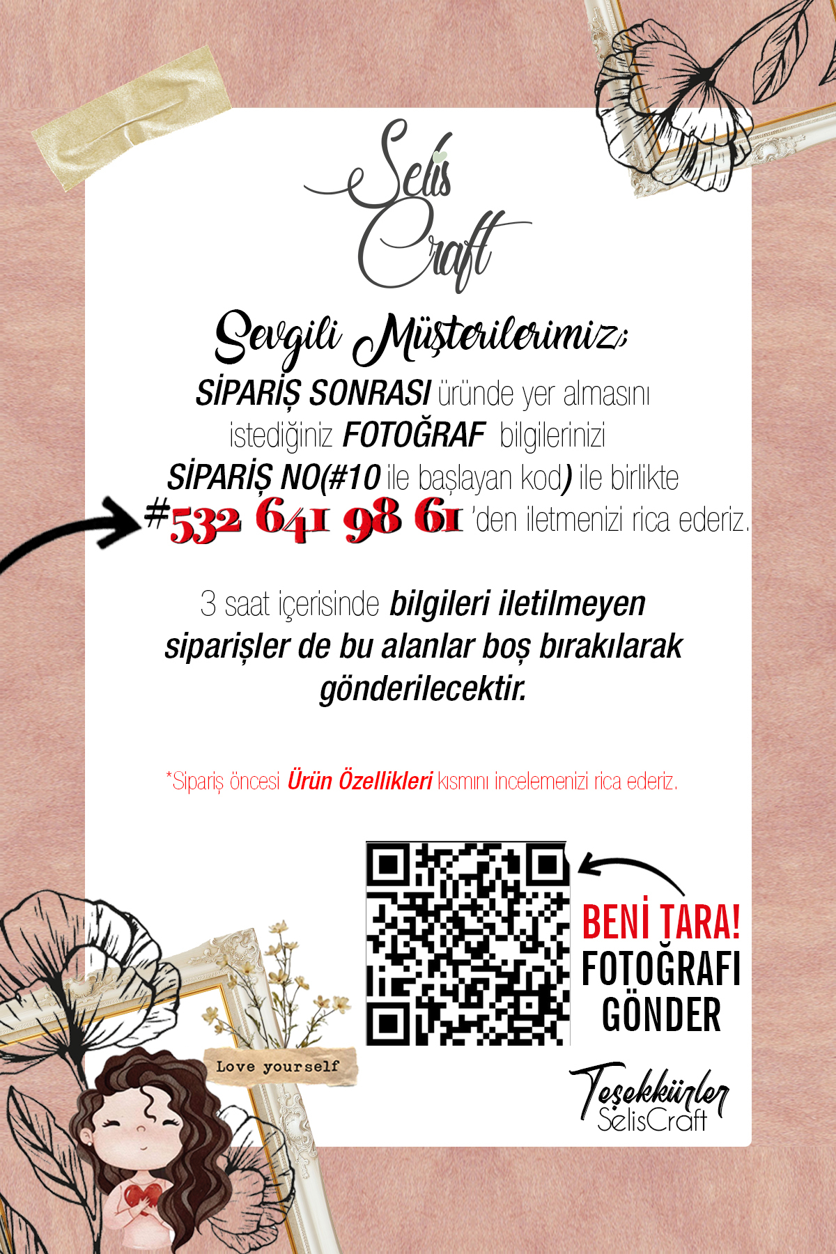 SelisCraft Kişiye Özel Fotoğraflı Parti Doğum Günü Cupcake Pasta Kürdanı Bebek Çocuk Dekor Süslemesi 12 adet fotoğrafı 2 (önizleme)