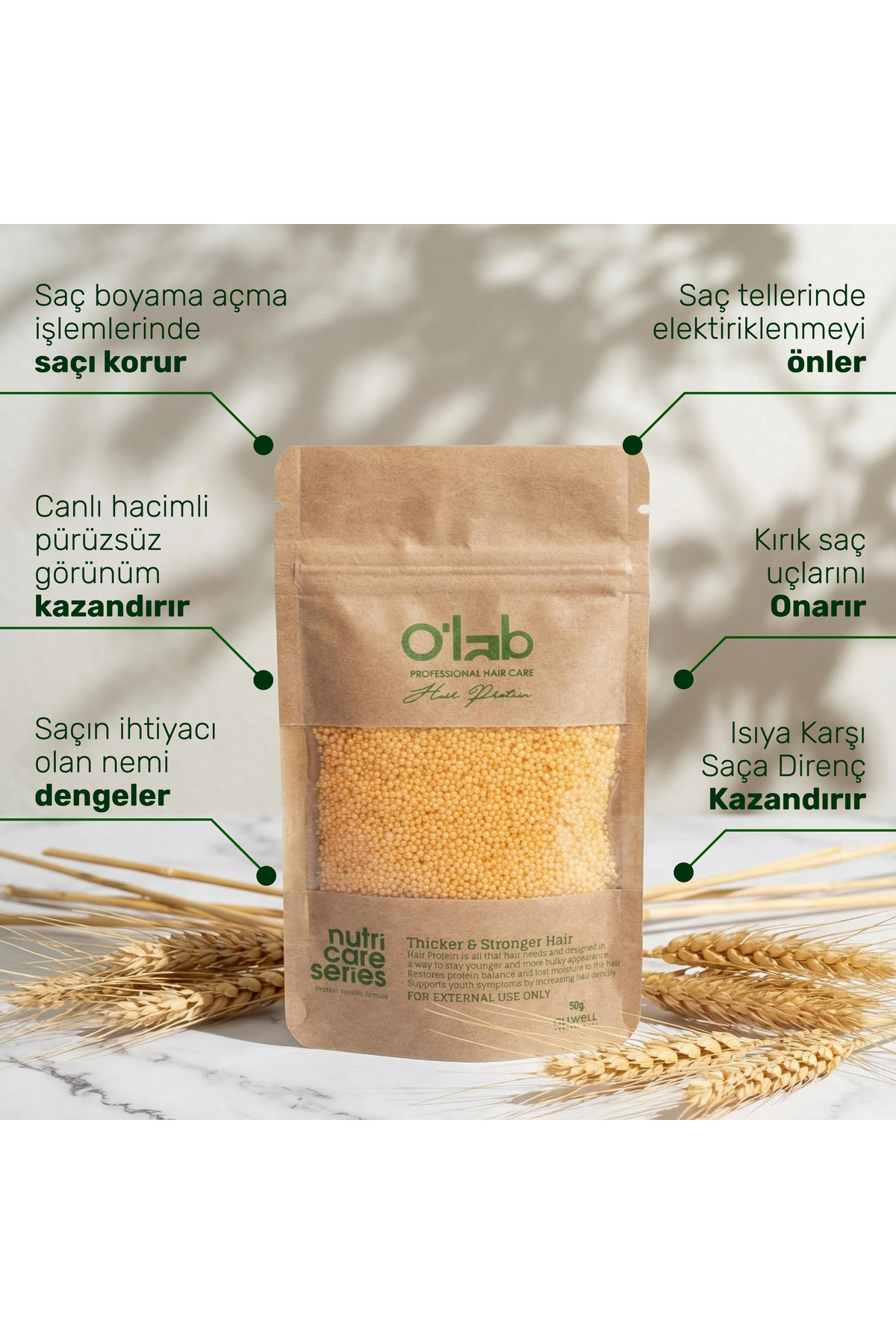Saç Bakım Proteini, Saç Vitamini — 214 — تصویر 2 از 3