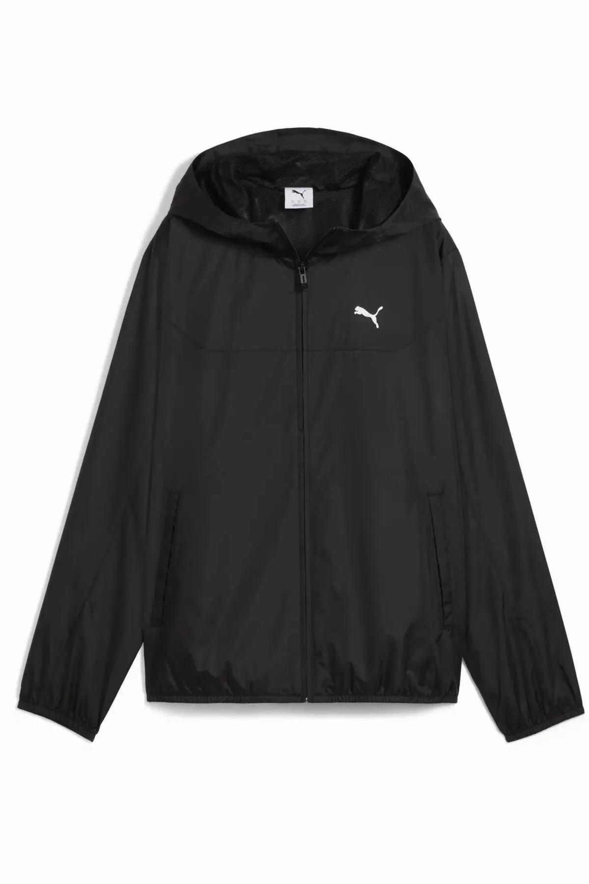 Puma Kadin Siyah Ess Regular Windbreaker 68513301 Ceket 68513301-Siyah görsel 6