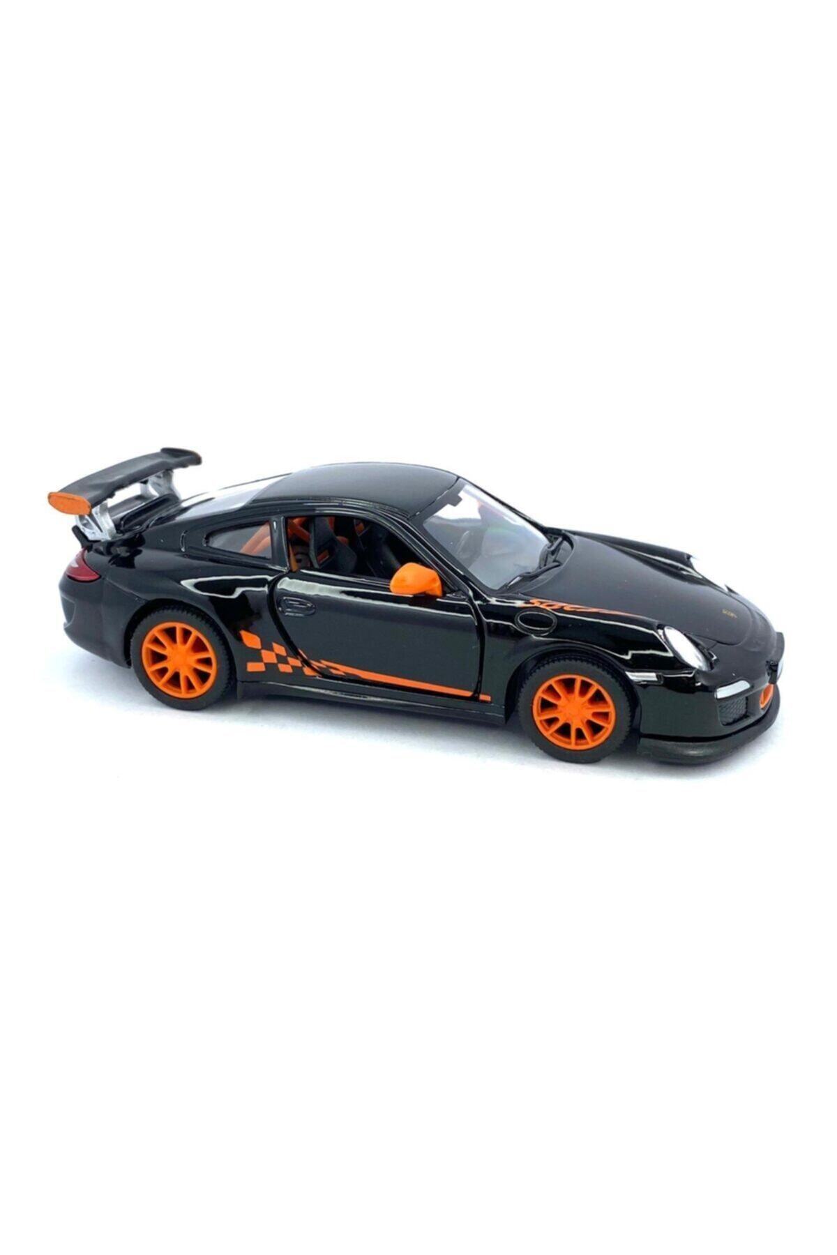 Kinsmart 2010 Porsche 911 Gt3 Rs - Çek Bırak Lisanslı Model Oyuncak Araba 1:36 fotoğrafı 3 (önizleme)