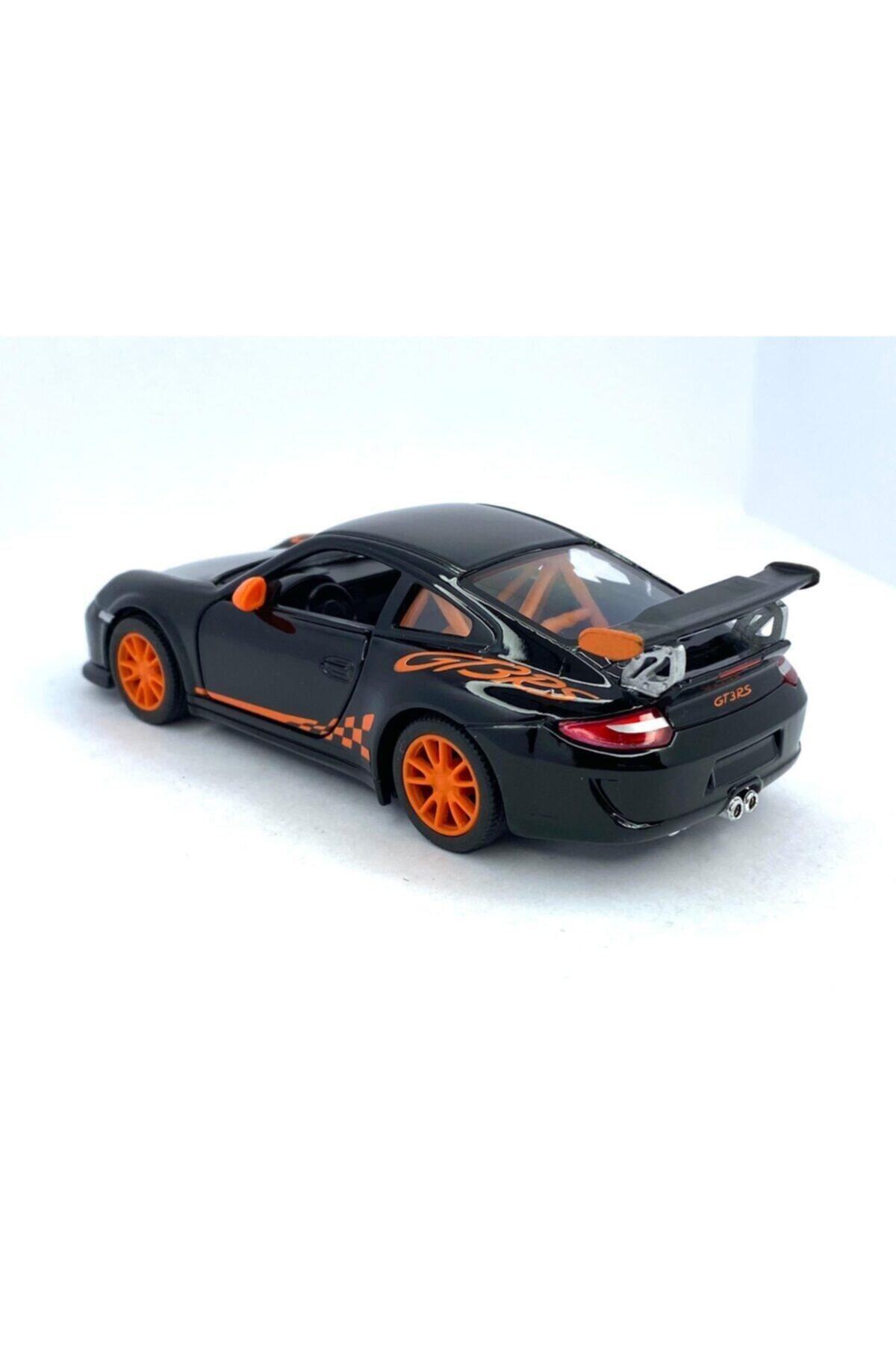 Kinsmart 2010 Porsche 911 Gt3 Rs - Çek Bırak Lisanslı Model Oyuncak Araba 1:36 fotoğrafı 4 (önizleme)
