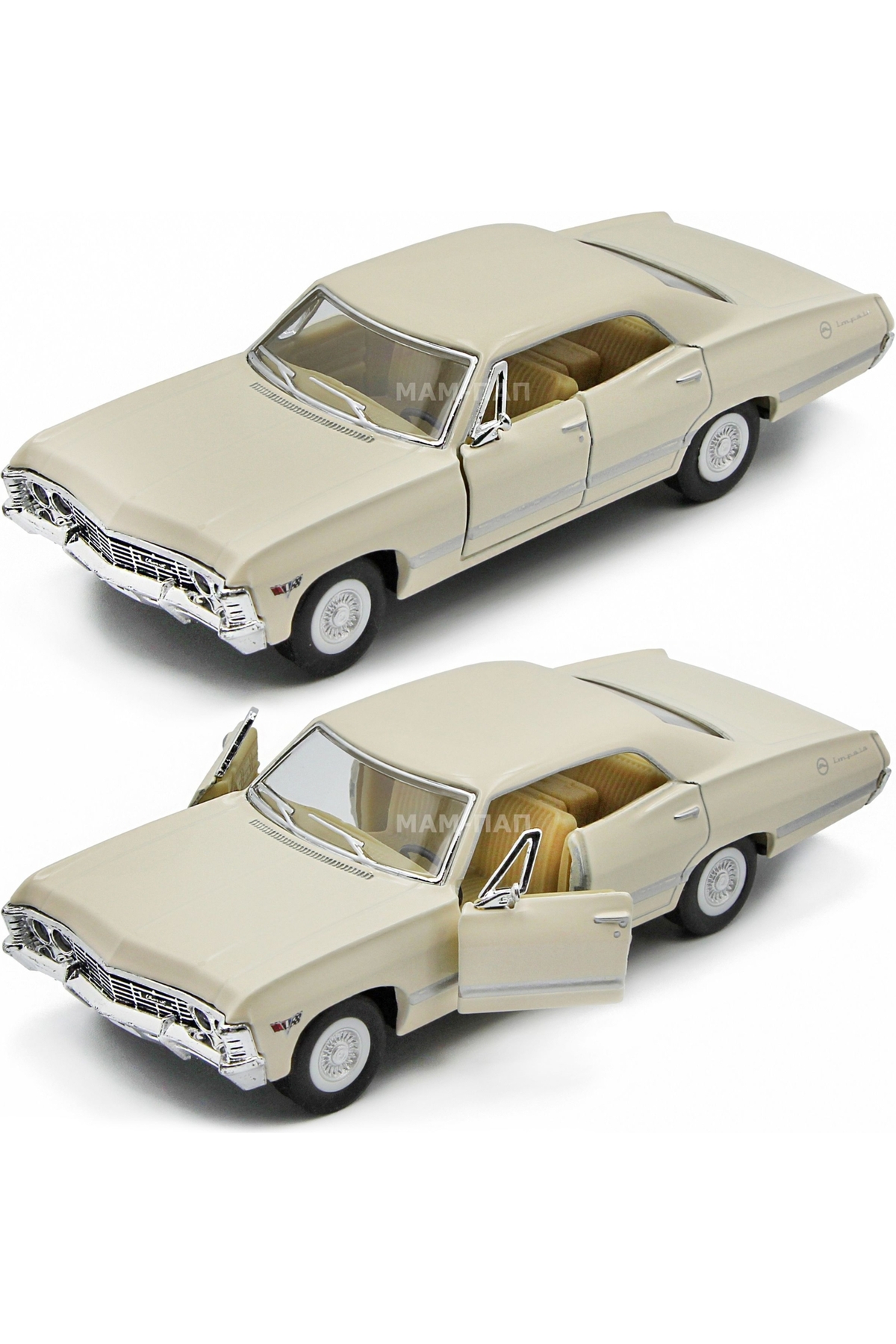 ミニカー CHEVY IMPARA Kinsmart 1967 Chevrolet Impala 1:34 Diecast Model Araba - Fiyatı