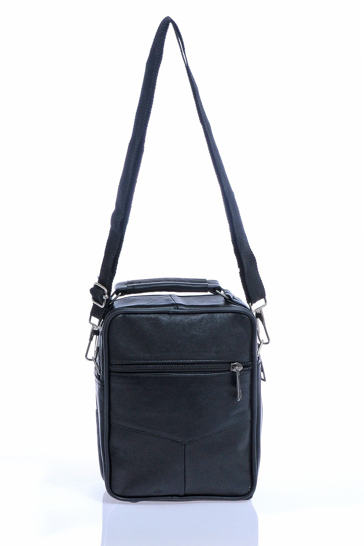 By Hakan  Nw-4000 Erkek %100 Hakiki Deri Orta Boy El Ve Omuz Askılı Çanta Günlük Kullanım Için Çok Uygun - Görsel 5
