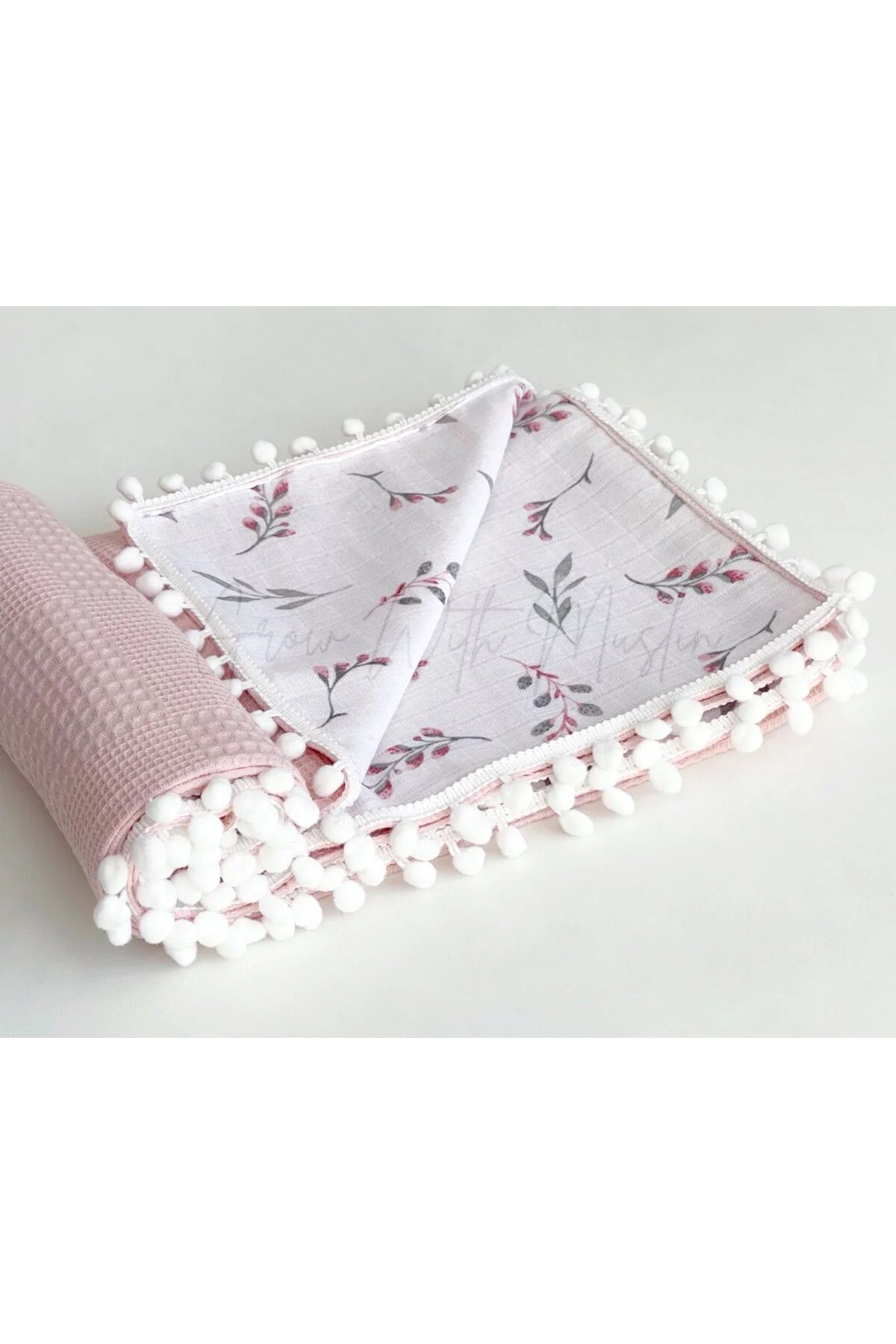 FG Store %100 Pamuk Çok Amaçlı Çift Katlı Müslin Battaniye (80X100) fotoğrafı 3 (önizleme)