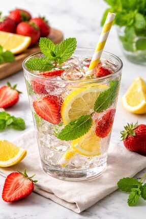 RUBİKAP 20 adet Kristal Mika Su Bardağı (270 ml)