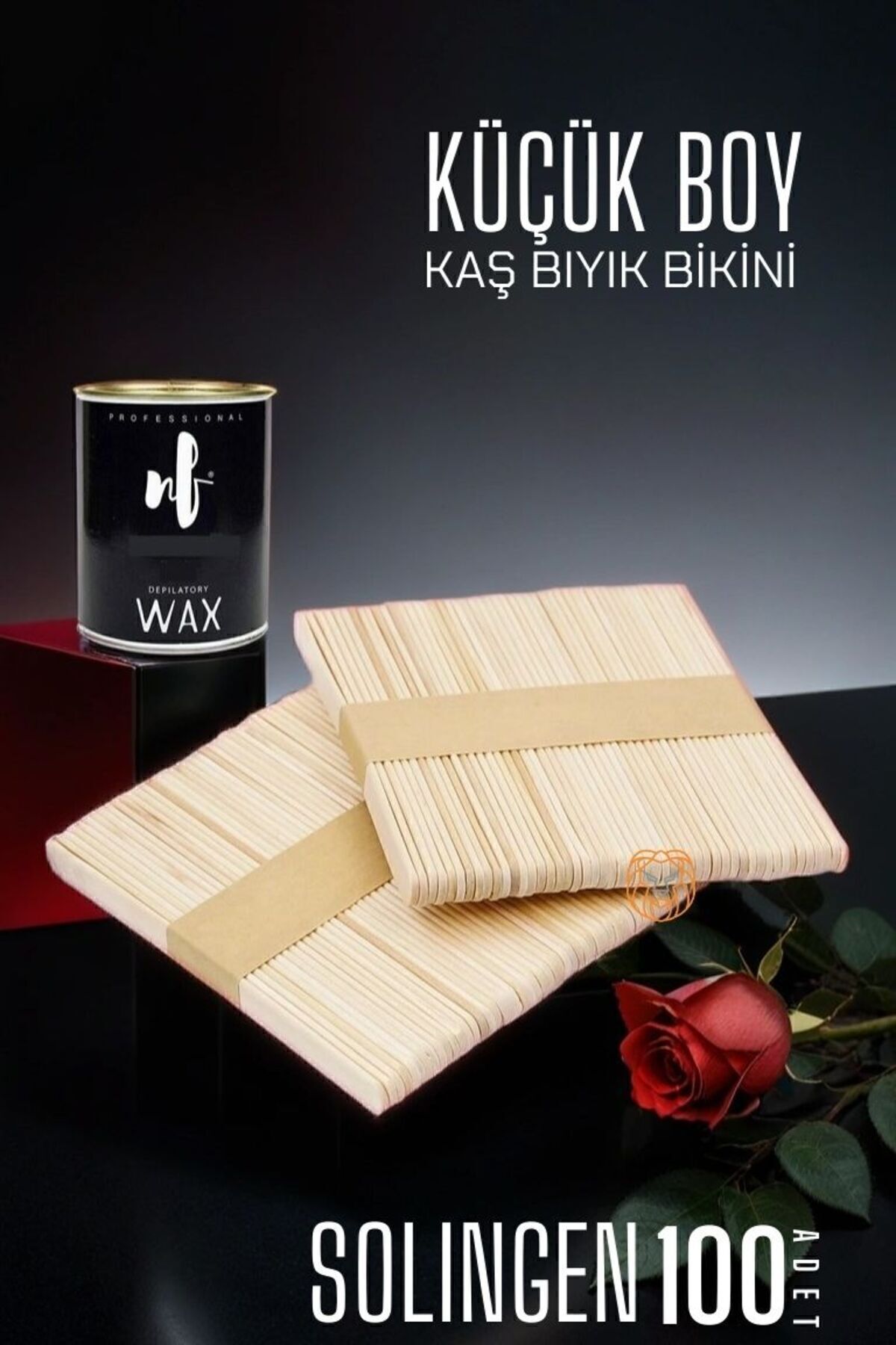 Ağda Spatulası Solingen Küçük Boy 100 ADET 719424 — TYC25VLSZN170993979677293 — تصویر 8 از 8