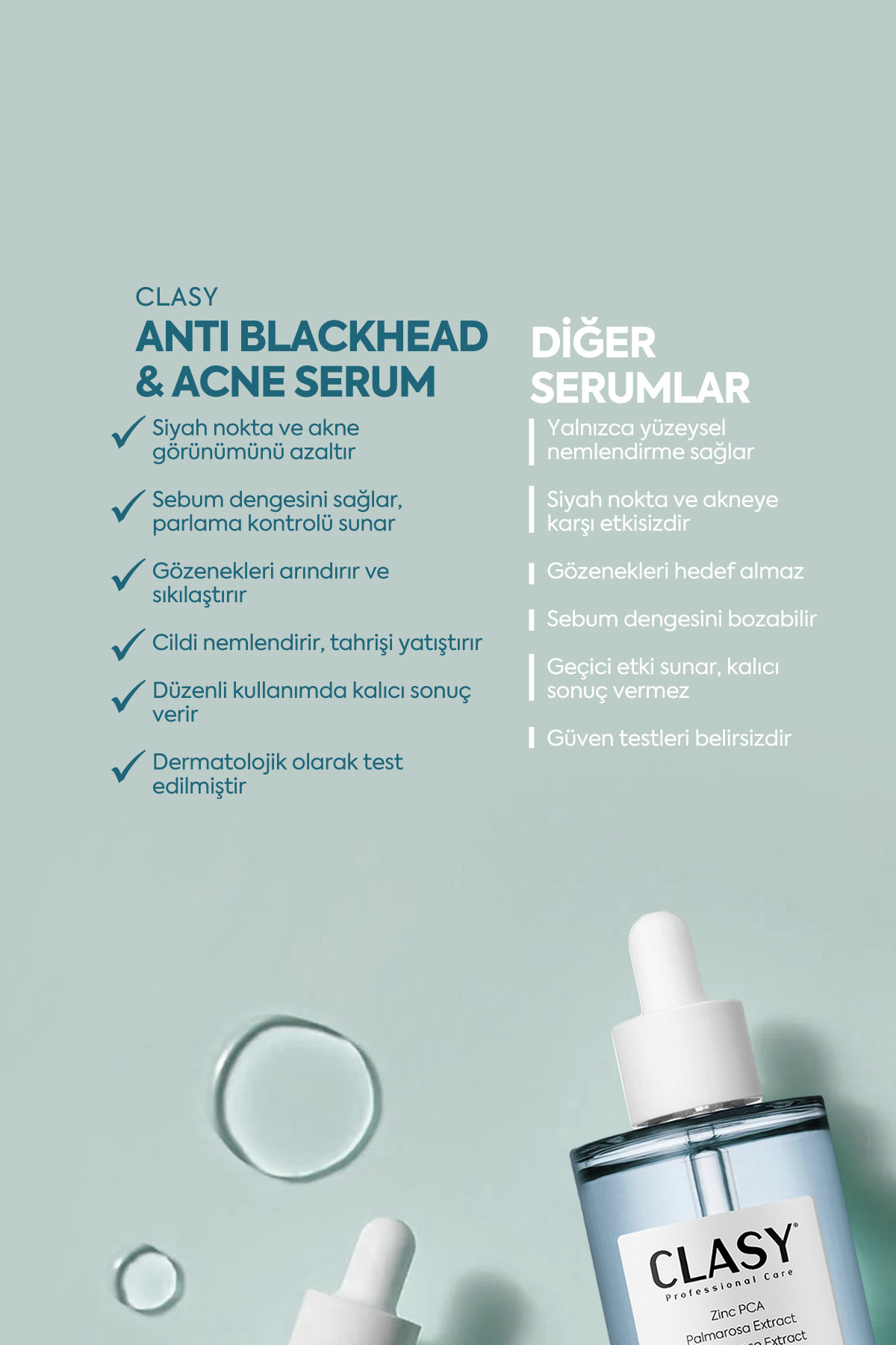 Siyah Nokta Ve Karşıtı, Önleyici Serum, Niasinamid Ve Çinko — akne serum — تصویر 7 از 8