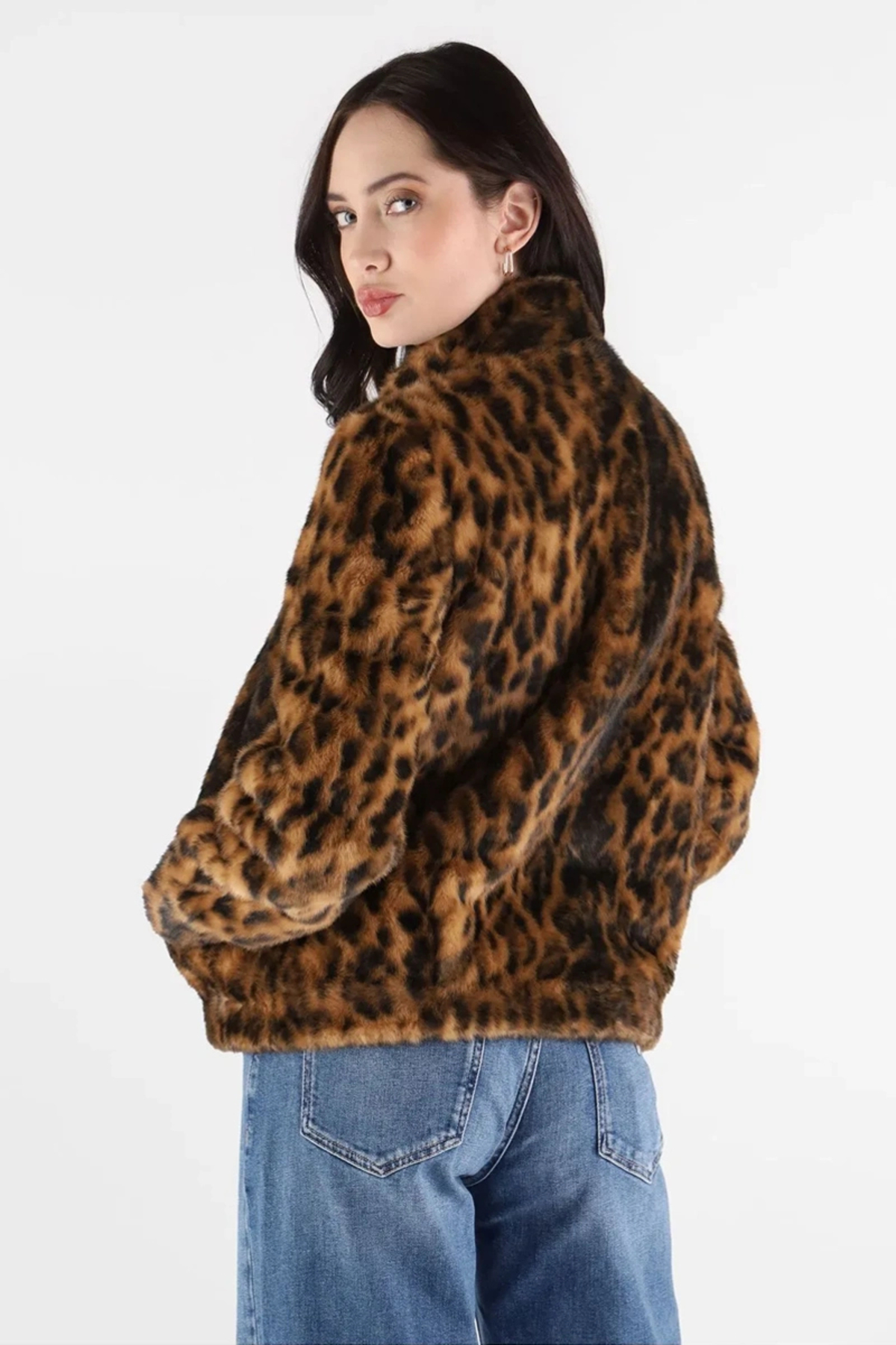 Guess  Luna Kadın Mavi Kürk W5BL65W3900-P340 - Görsel 4