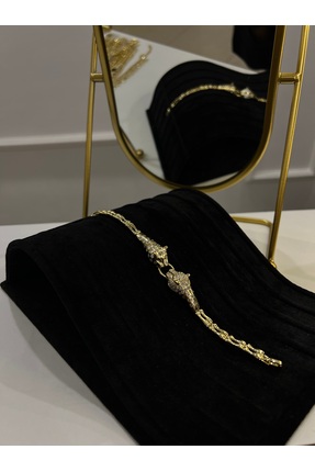 Ece Luxury Xuping Taşlı Kaplan Model Bileklik