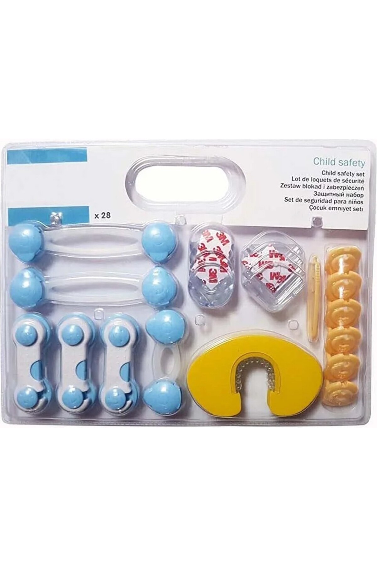 Altınkayaticaret 28 PARÇA BEBEK GÜVENLİK SETİ ÇOCUK GÜVENLİK SETİ fotoğrafı 2 (önizleme)