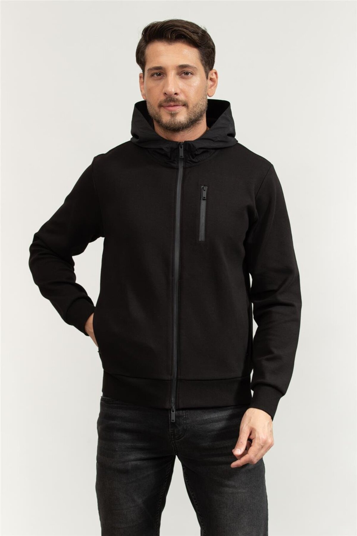 کلوین کلاین سویشرت زیپ‌دار مردانه