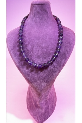 Mavera Ametist Kolye