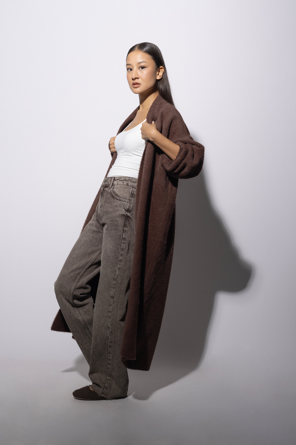 Avrile  Uzun Triko Hırka